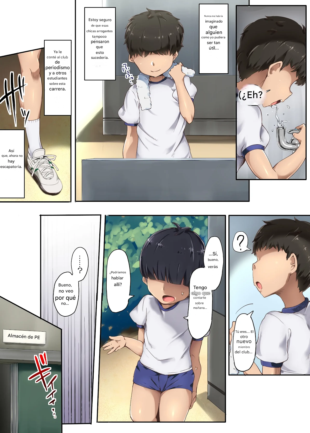 Ashidorei ni natta Danshi Rikujoubu Español page 4 full