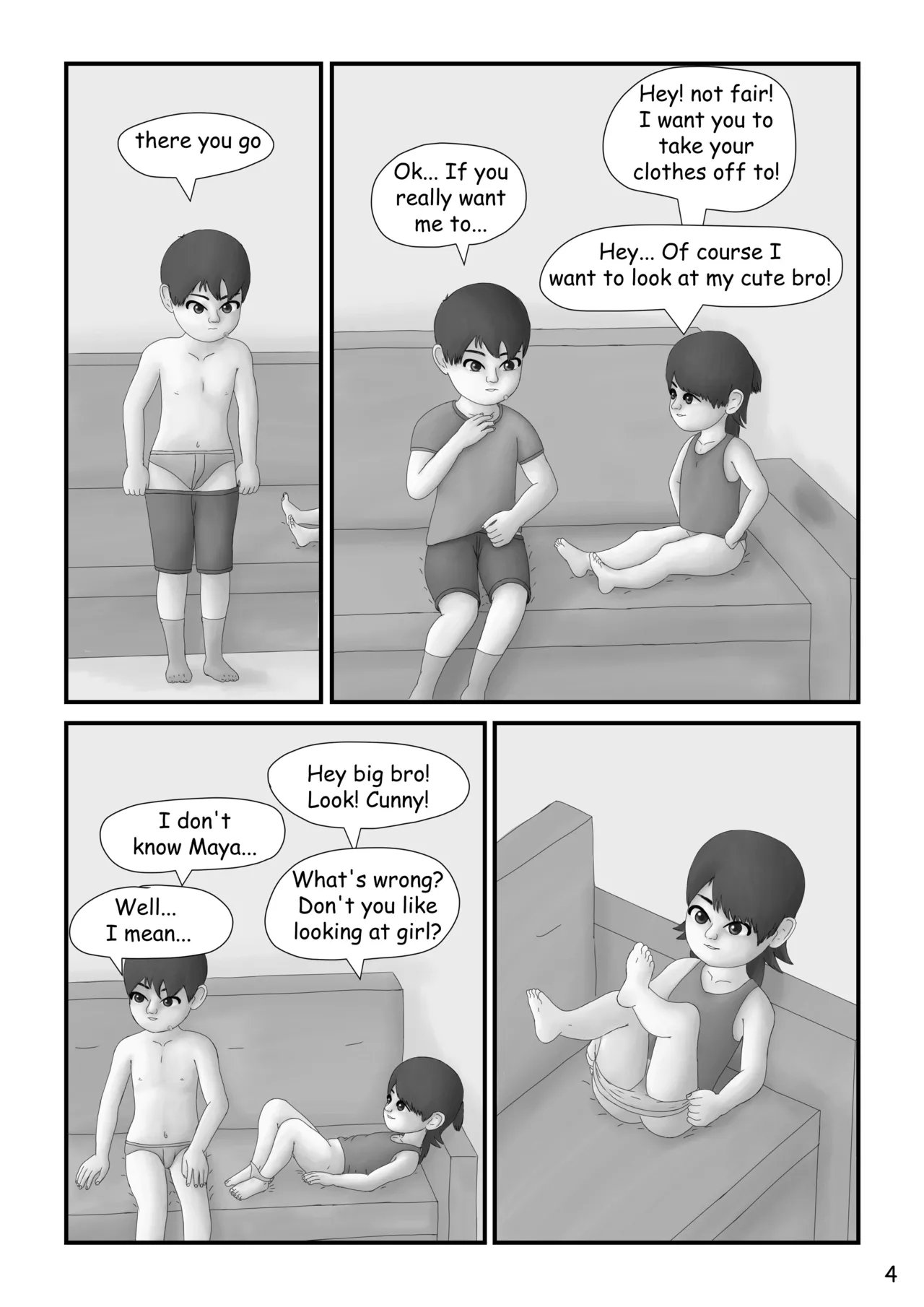 My sister is a little weird page 5 full