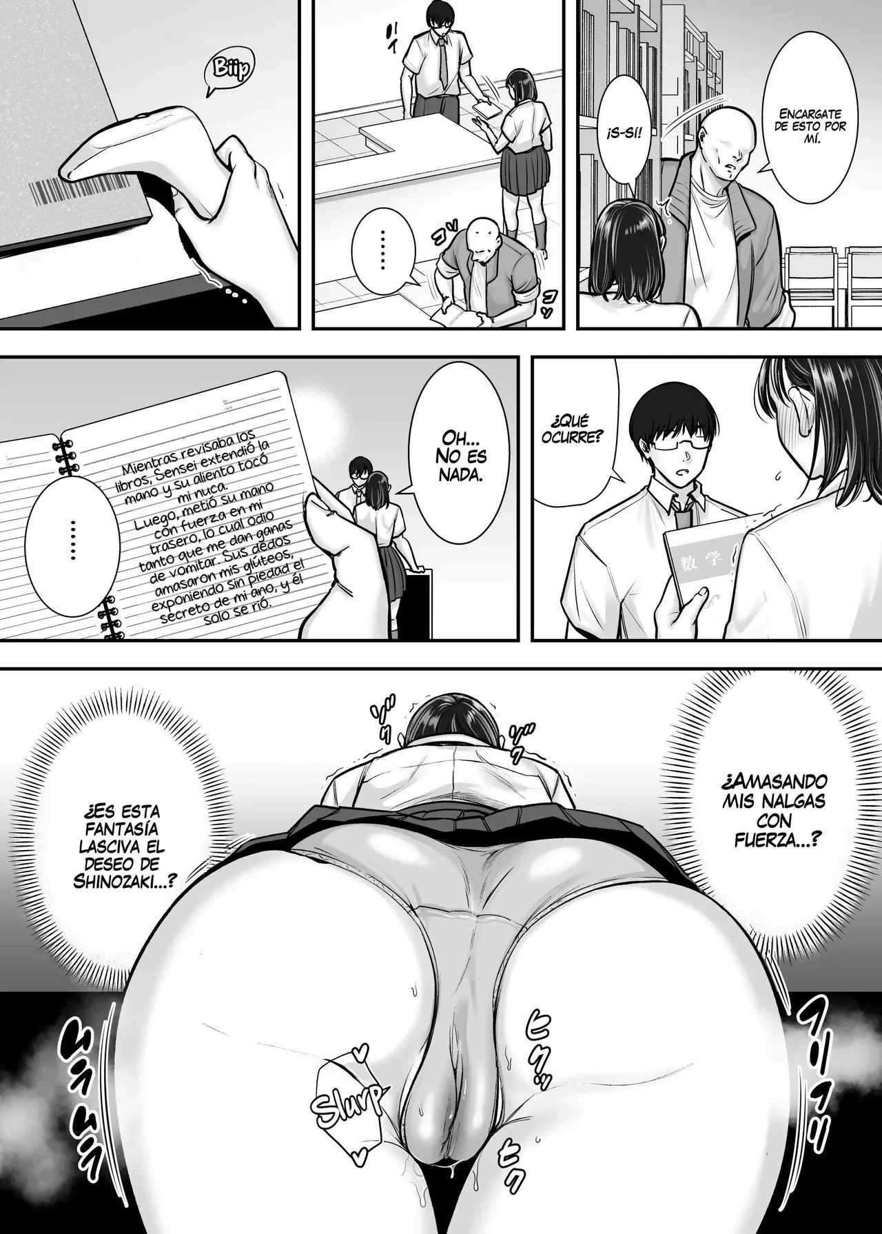 Kakure Kyonyuu no Bungaku Shoujo Toshoshitsu no Haitoku Jugyou | La chica literaria con sus pechos ocultos: lecciones inmorales en la biblioteca page 10 full