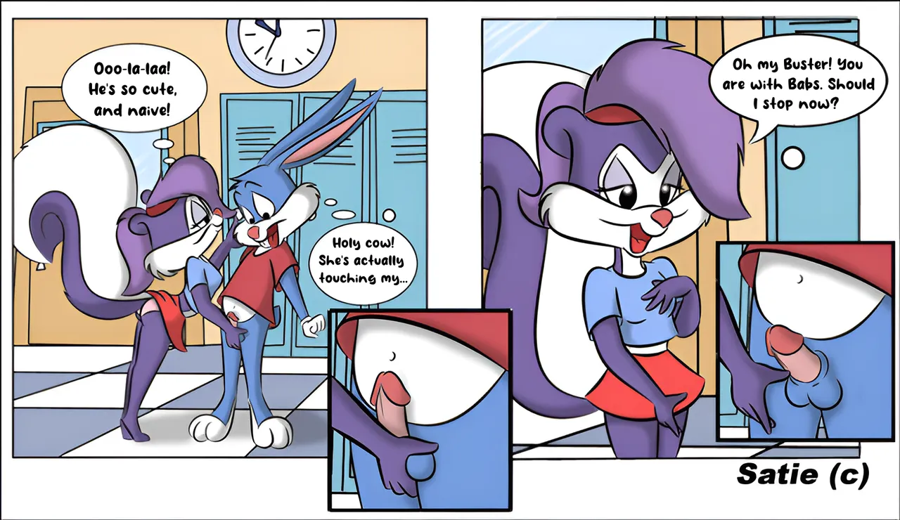 Fifi La Fume & Buster Bunny page 4 full