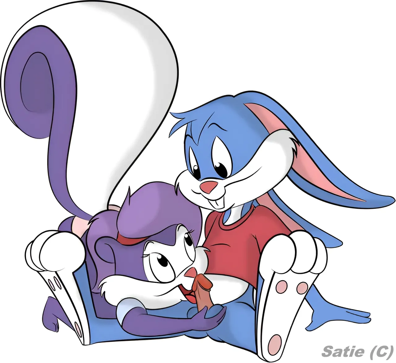 Fifi La Fume & Buster Bunny page 7 full
