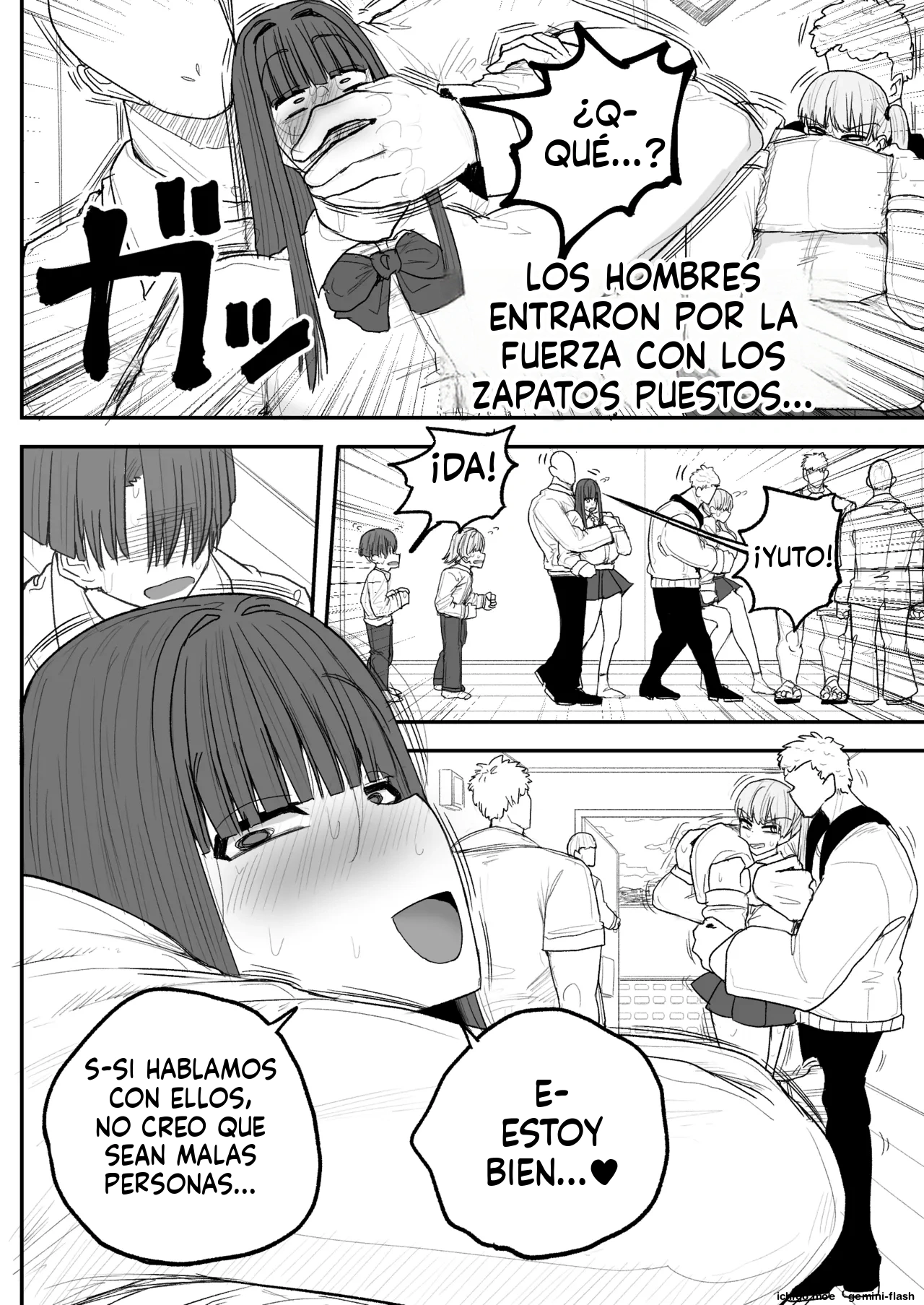 Boku no kanojo wa ue no kai no tsuyo osu ni bokobokoni sa rete NTR re chaimashita  MTL page 5 full