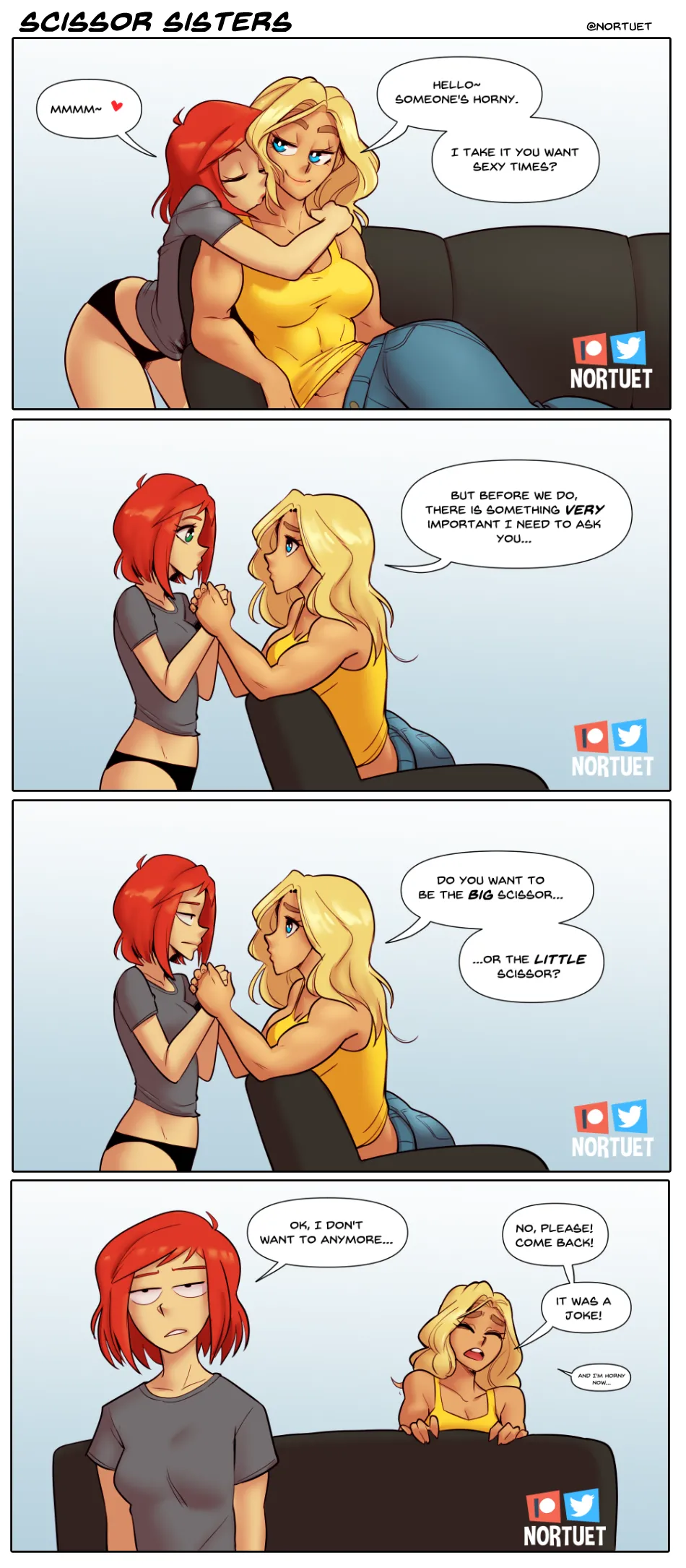 Nortverse: Tara & Beverly - 4koma page 5 full