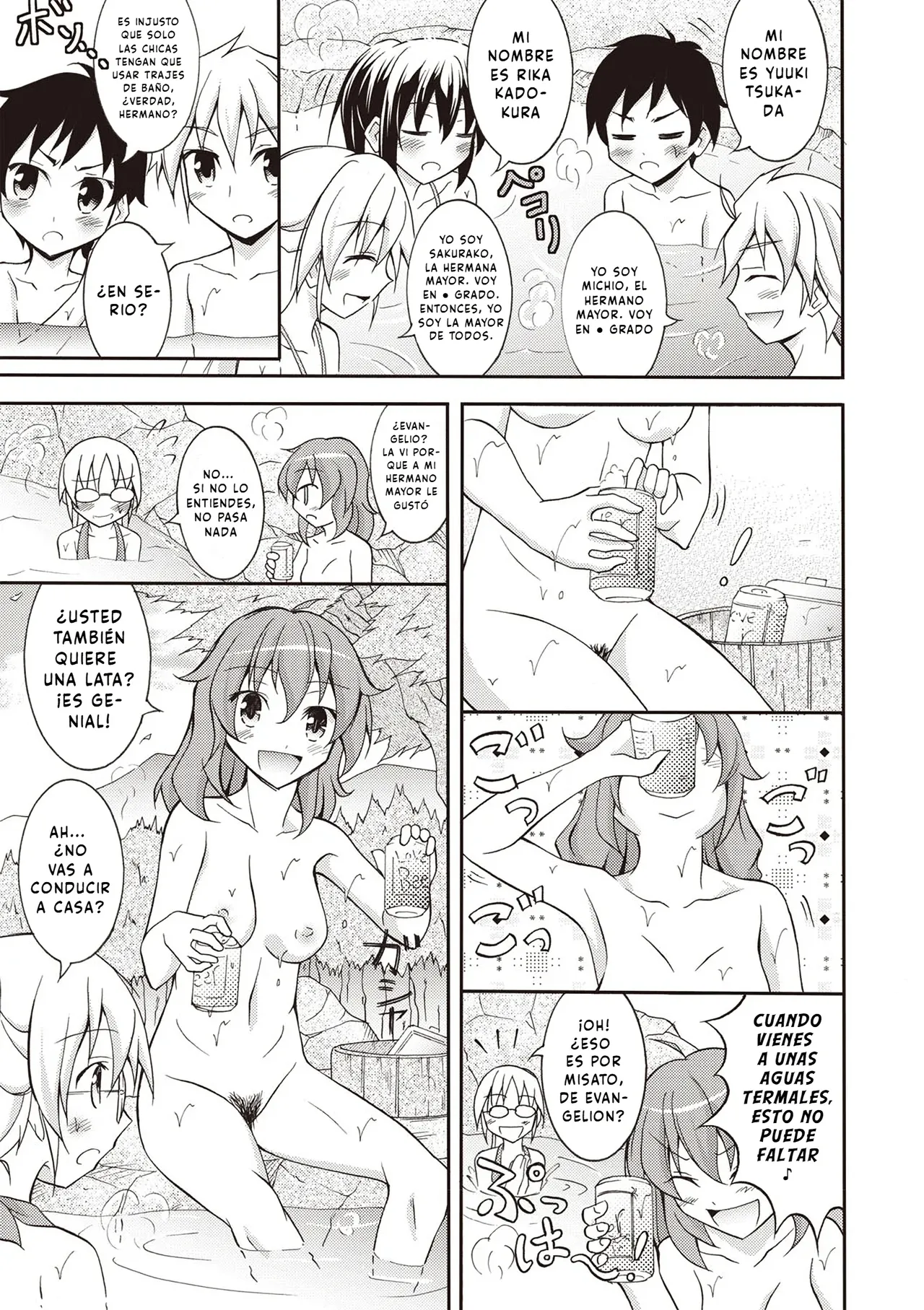 ¡Unas Aguas Termales Emocionantes e Impresionantes! ¡Es Justo que Sólo las Chicas Lleven Traje de Baño! page 8 full
