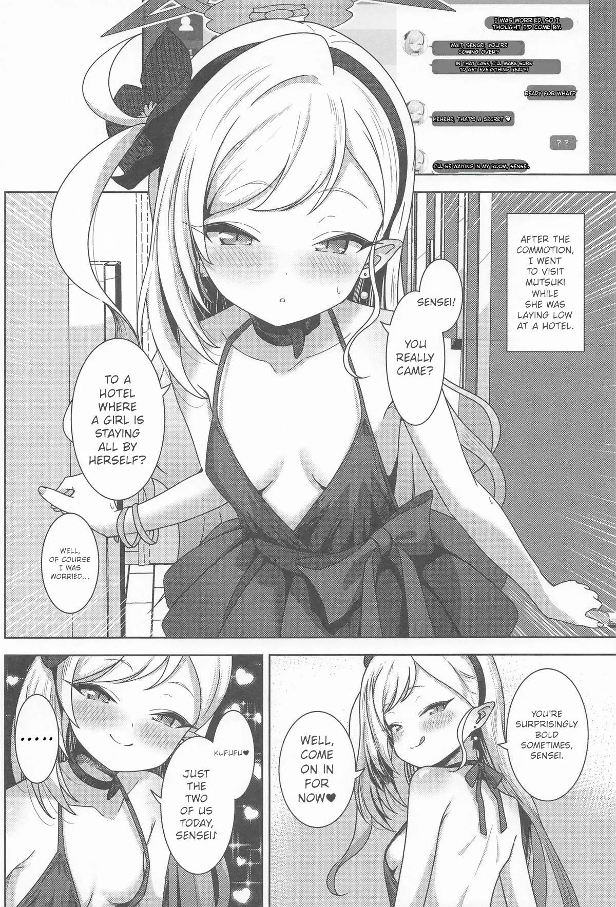 Mutsuki to Yokubou no Mama ni - MOONLIT TEMPTATION | Surrender to Desire with Mutsuki -MOONLIT TEMPTATION- page 3 full