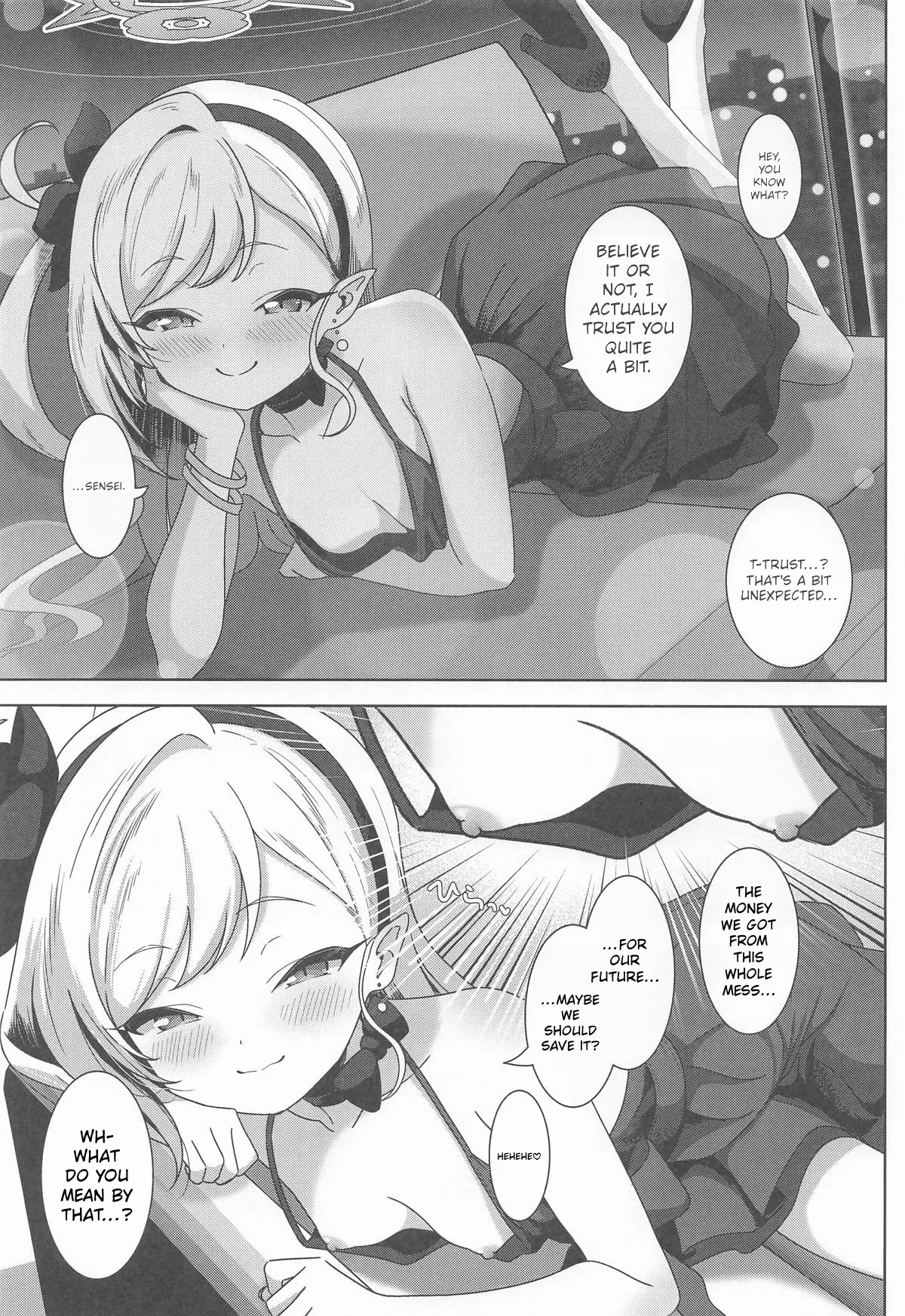 Mutsuki to Yokubou no Mama ni - MOONLIT TEMPTATION | Surrender to Desire with Mutsuki -MOONLIT TEMPTATION- page 4 full