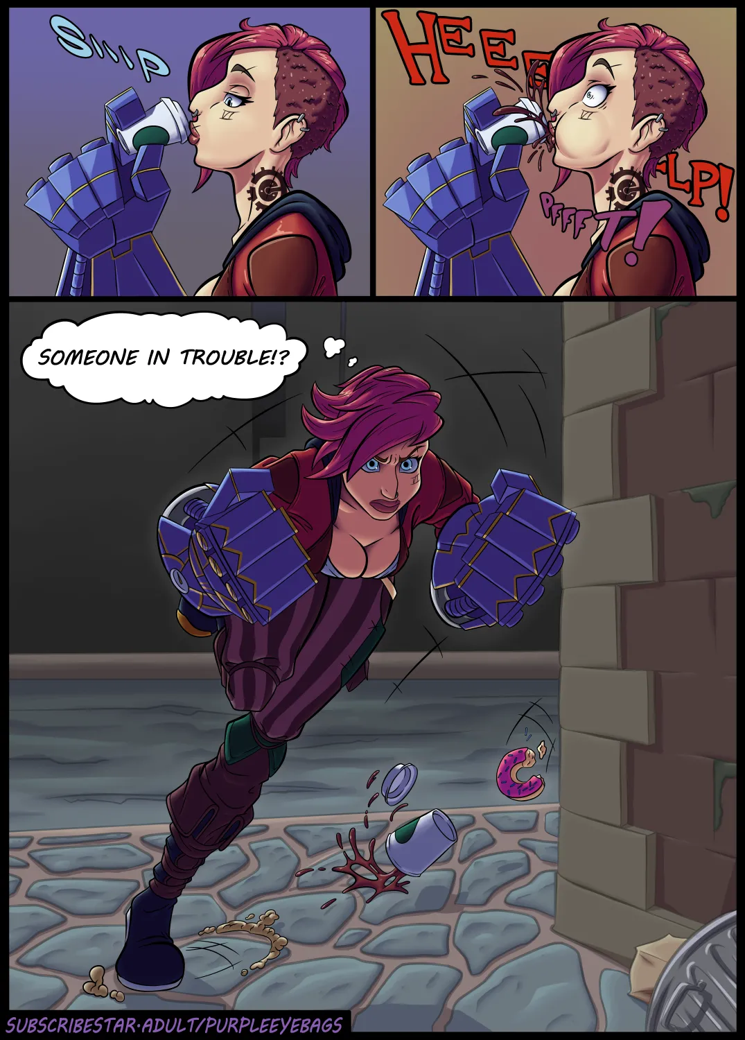JINX, Resisting Arrest. page 3 full