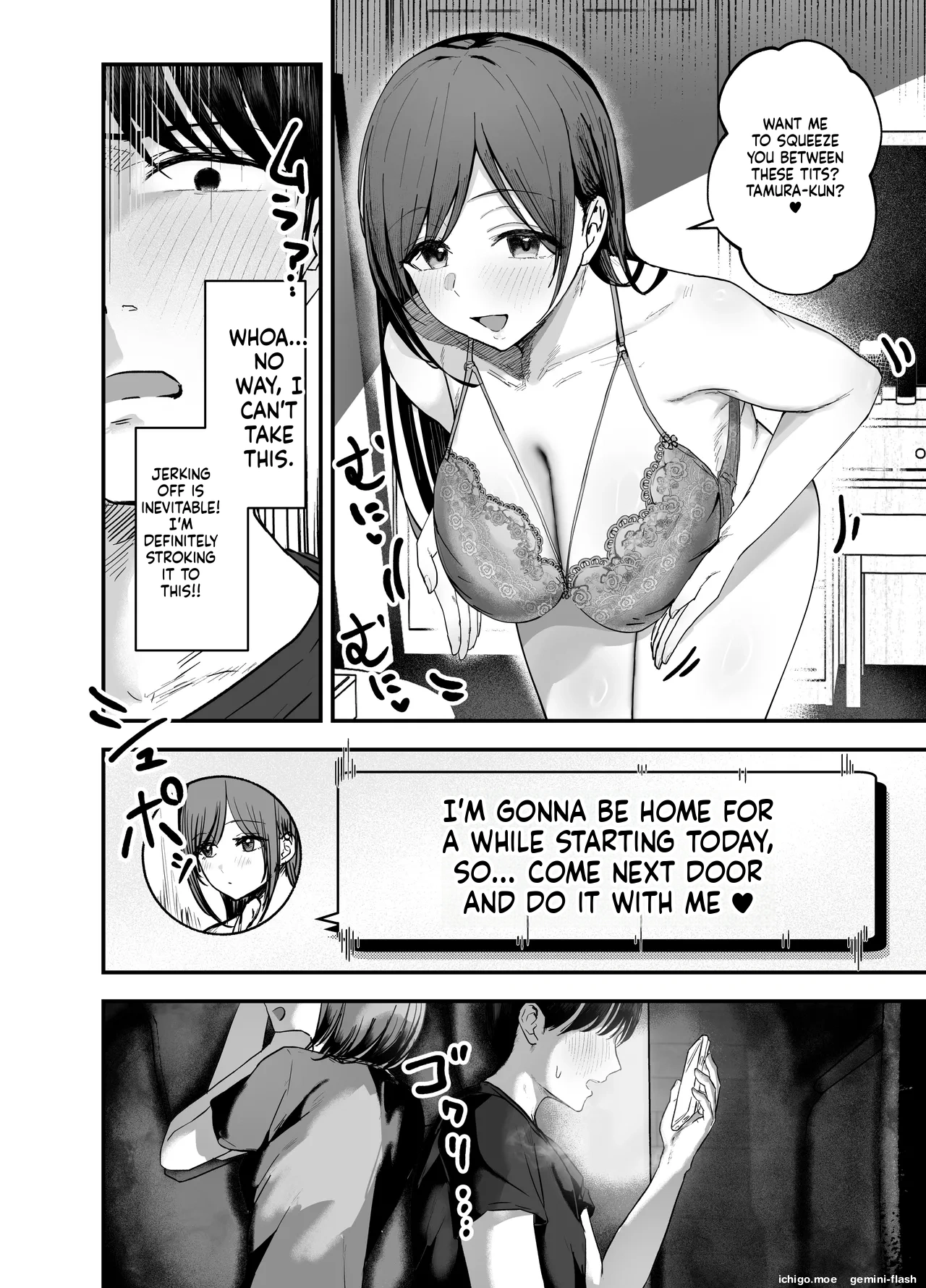 "Omae ga Futta InCha Onna, Ima ja Followers Hyakuman-nin Goe no Bakunyuu Gravure Idol dazo? w" 3 —Kanojo no Iru Ore o Muchimuchi Bakunyuu Body de Yuuwaku shite kite Gyaku NTR— page 11 full
