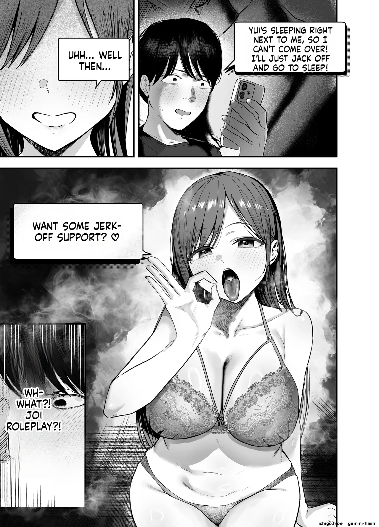 "Omae ga Futta InCha Onna, Ima ja Followers Hyakuman-nin Goe no Bakunyuu Gravure Idol dazo? w" 3 —Kanojo no Iru Ore o Muchimuchi Bakunyuu Body de Yuuwaku shite kite Gyaku NTR— page 12 full