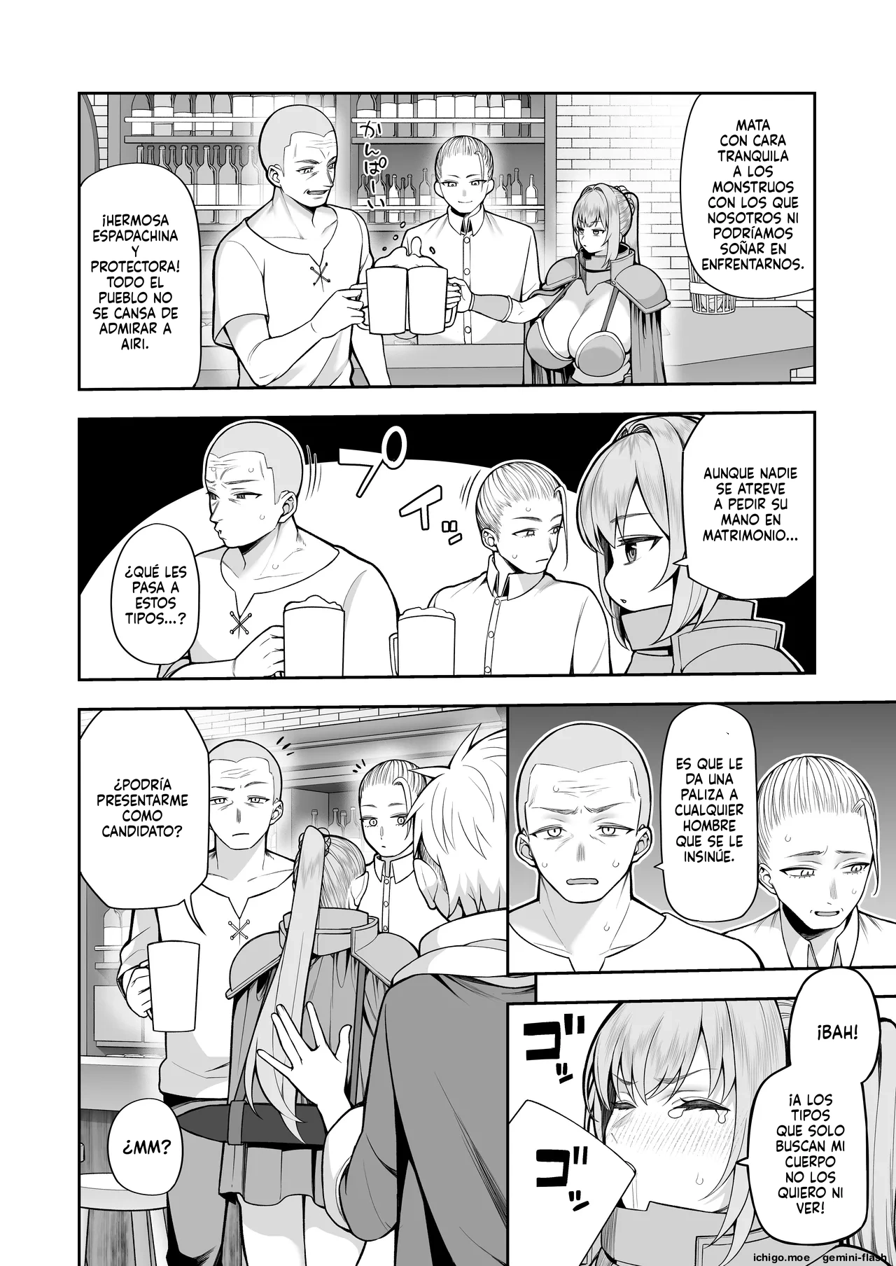 Saikyo dakedo Ikiokureta Onna Kenshi o Saimin de Pet ni Shite Mita  MTL page 8 full