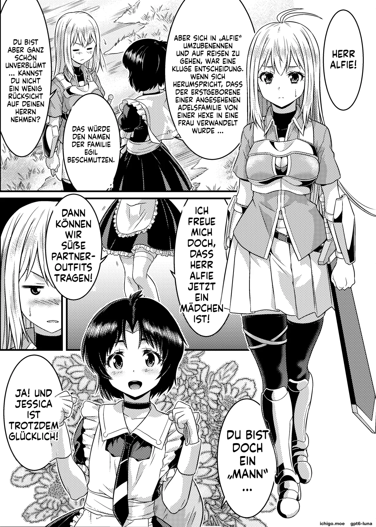 TS-kishi to Josou Maid no Daibouken Ch. 1 Noroi o Hodoku Houhou page 7 full