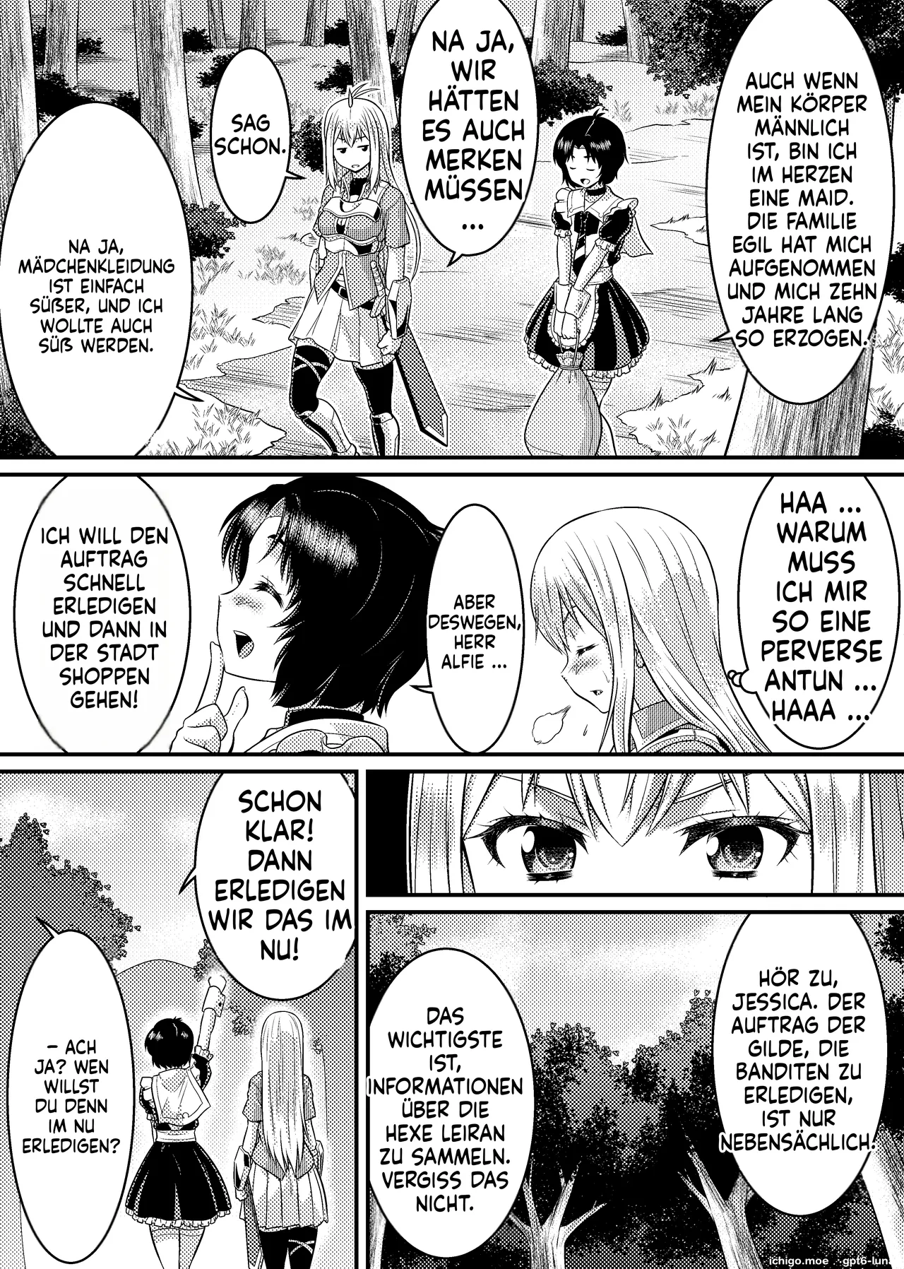 TS-kishi to Josou Maid no Daibouken Ch. 1 Noroi o Hodoku Houhou page 8 full