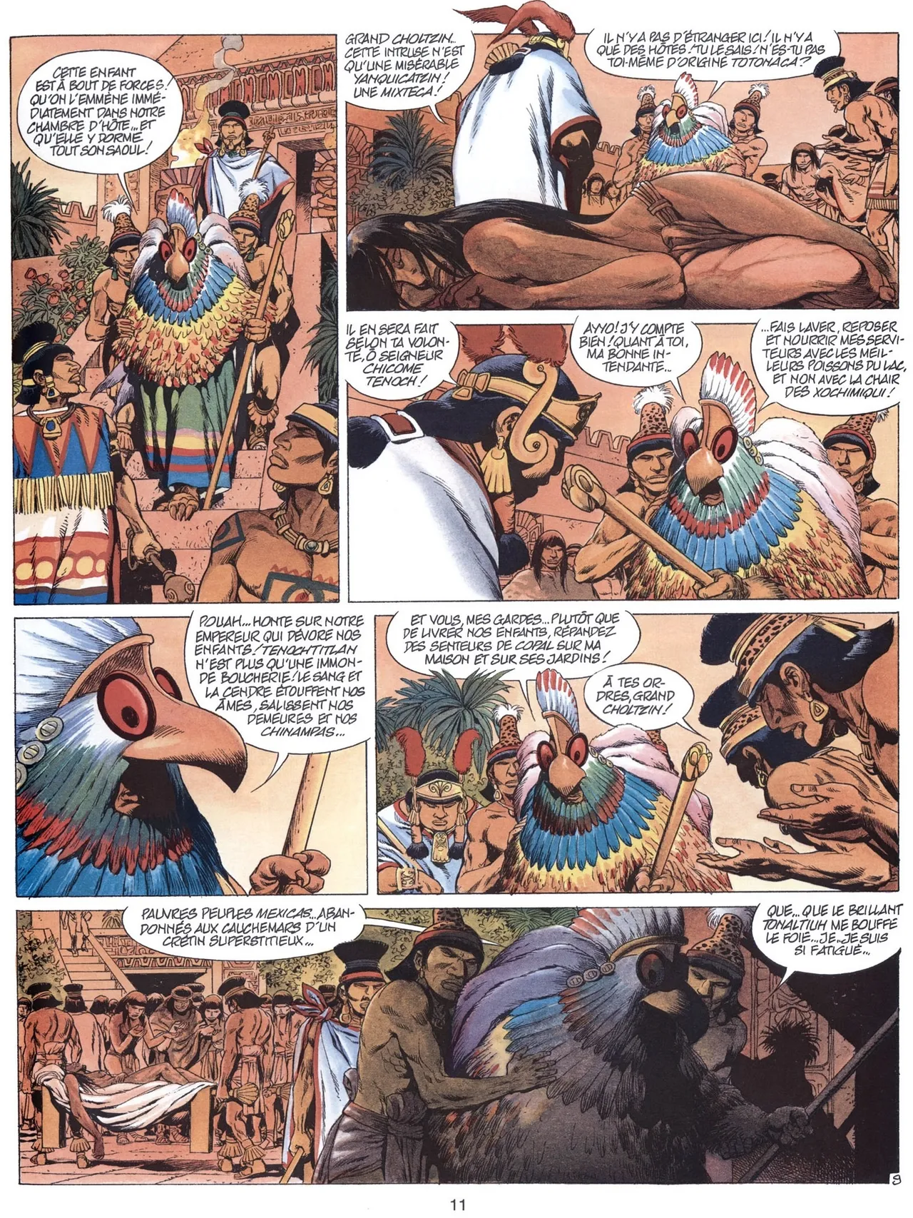 Quetzalcoatl T03 - Les Cauchemars de Moctezuma page 12 full