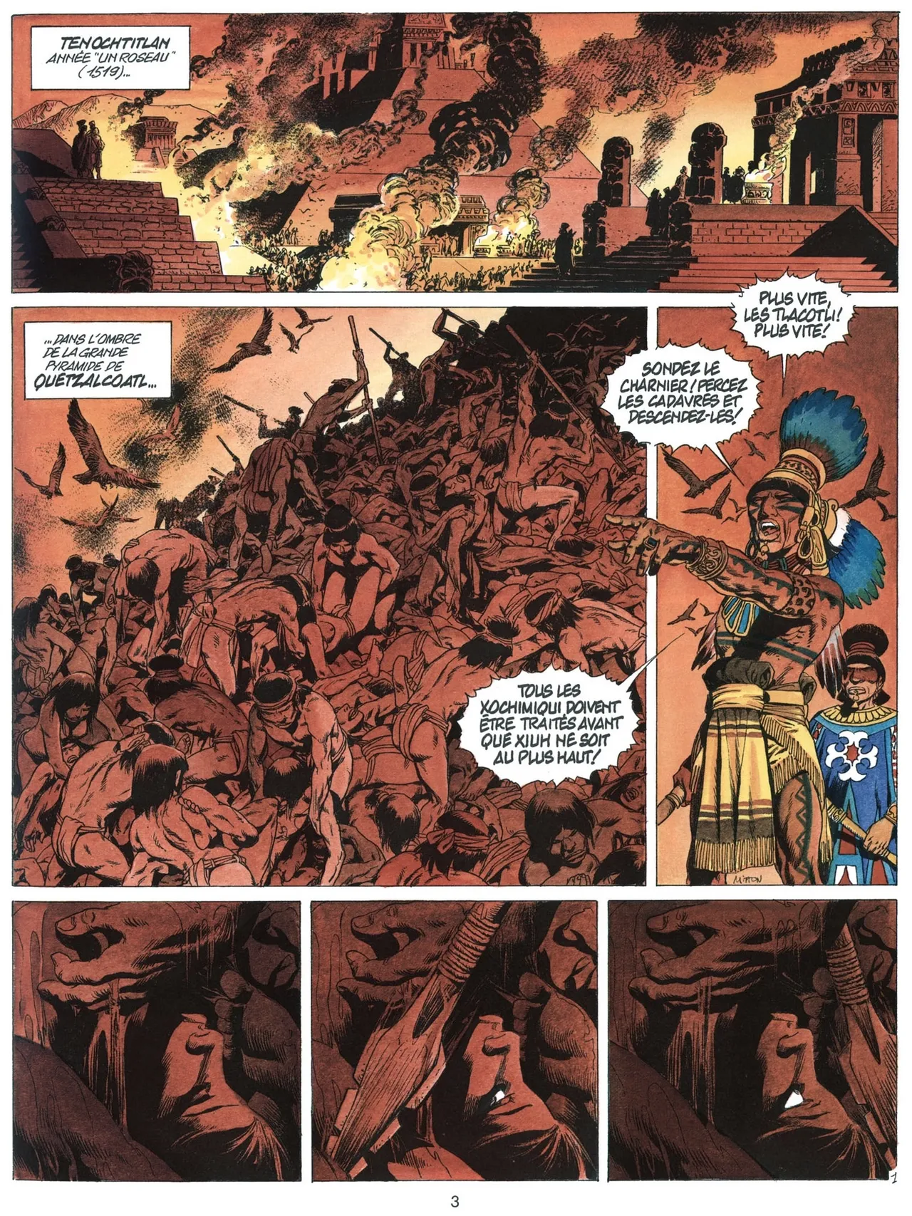 Quetzalcoatl T03 - Les Cauchemars de Moctezuma page 4 full