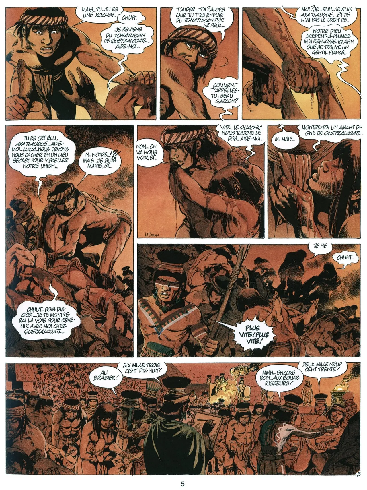 Quetzalcoatl T03 - Les Cauchemars de Moctezuma page 6 full
