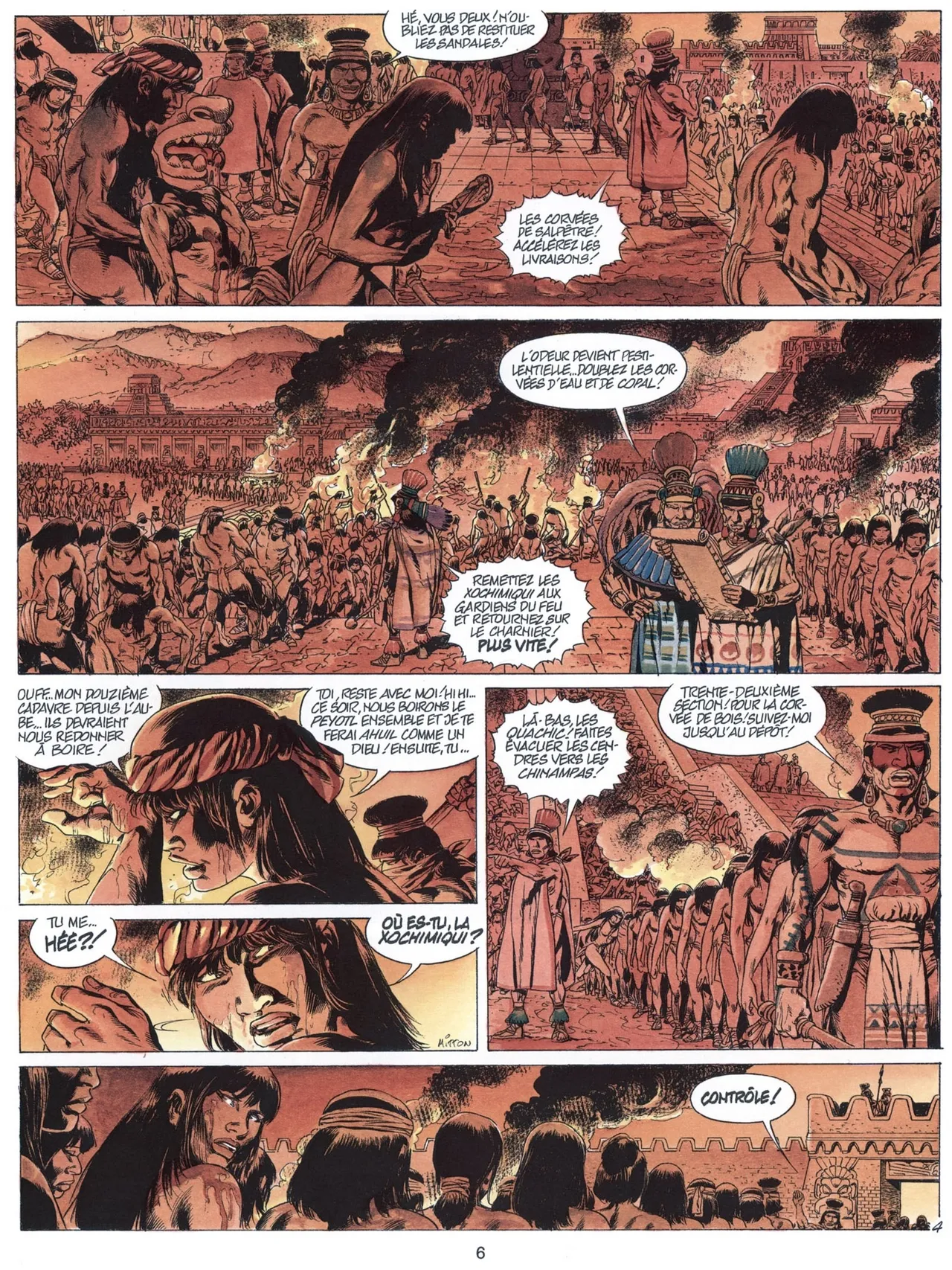 Quetzalcoatl T03 - Les Cauchemars de Moctezuma page 7 full