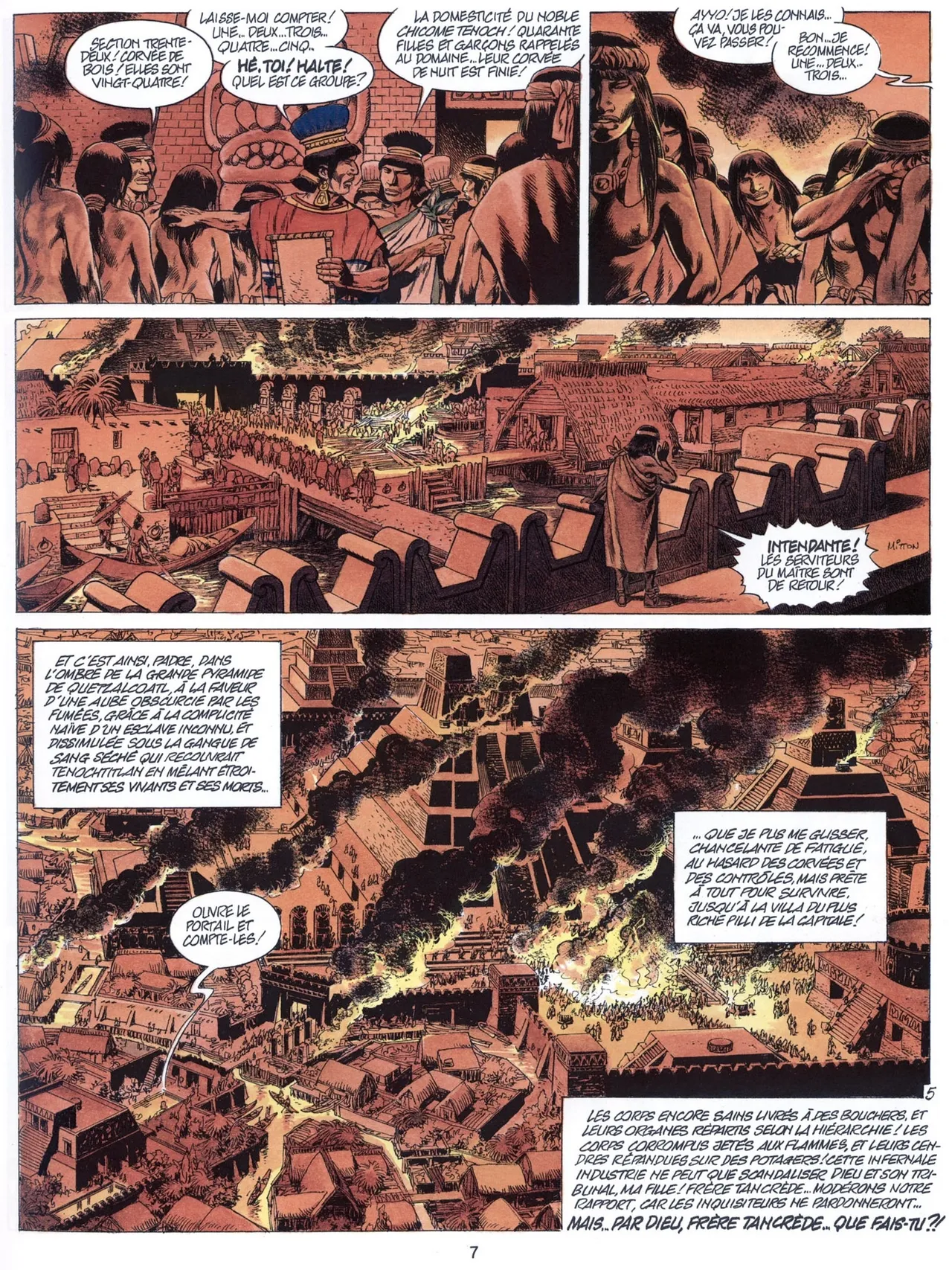 Quetzalcoatl T03 - Les Cauchemars de Moctezuma page 8 full