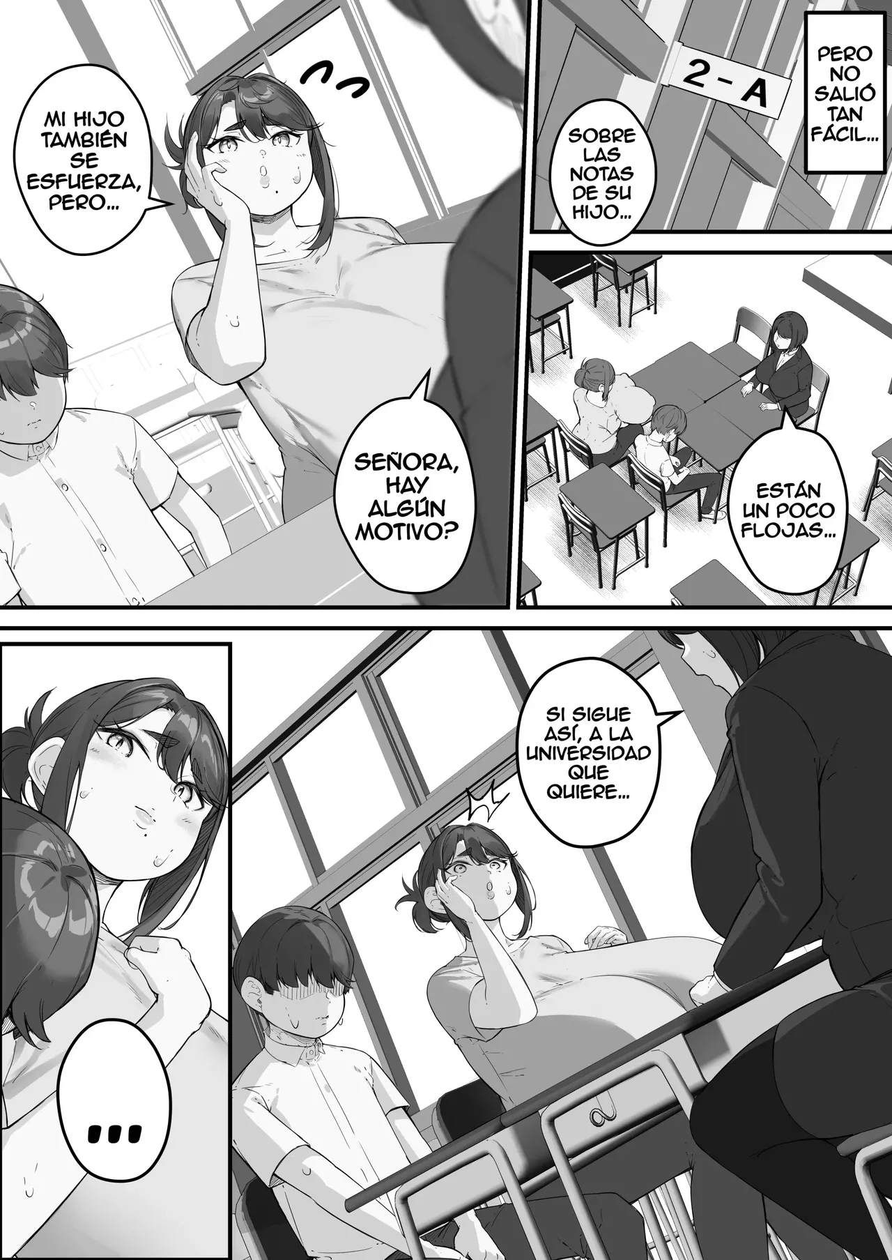Tare Nagachichi Kaa-san wa Chara Otoko ni Netorareru 3 ~ Mamá de tetas largas y caídas es seducida por un mujeriego 3 page 10 full