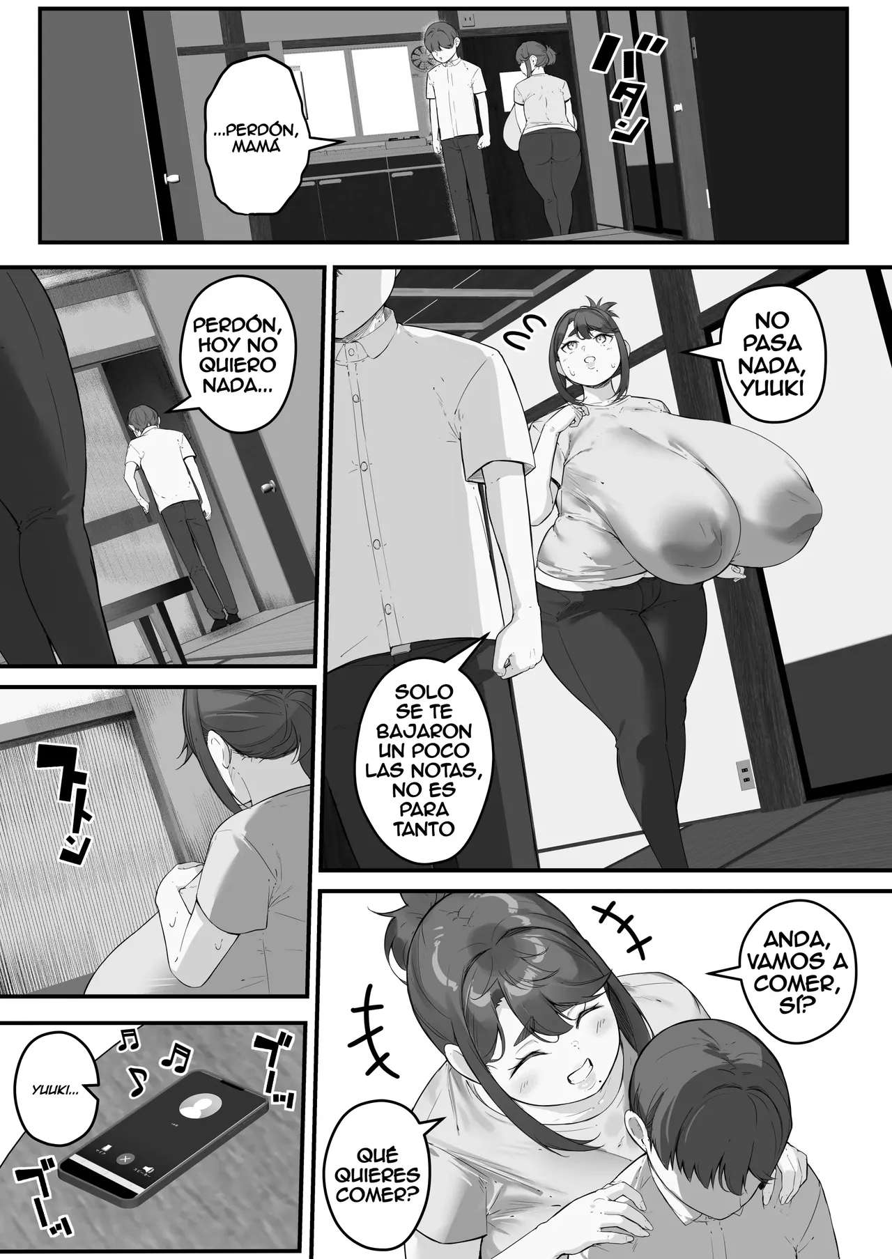 Tare Nagachichi Kaa-san wa Chara Otoko ni Netorareru 3 ~ Mamá de tetas largas y caídas es seducida por un mujeriego 3 page 11 full