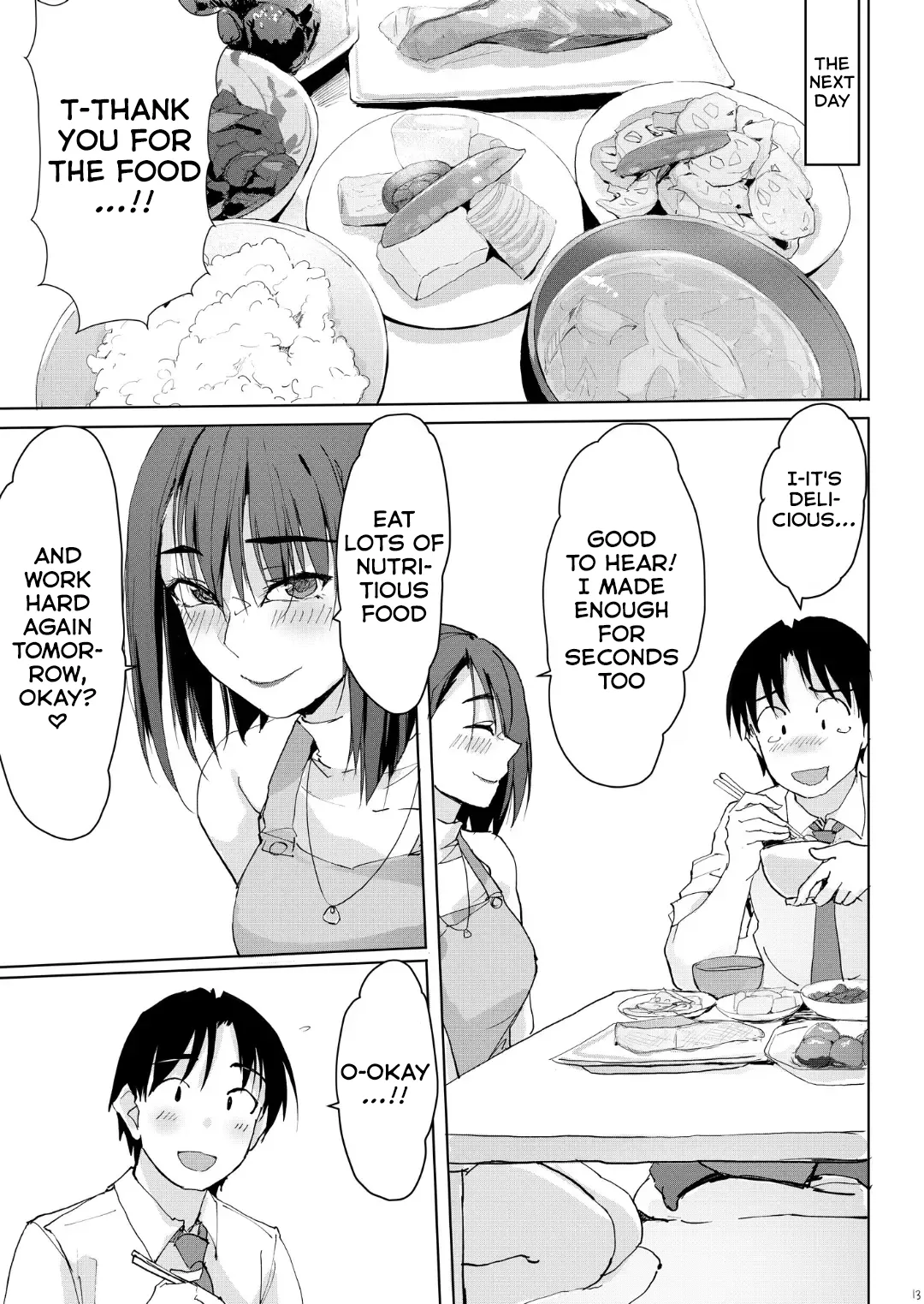 Itteki demo Osake o Nomu to H ni Nacchau Otonari no Minami-san page 12 full