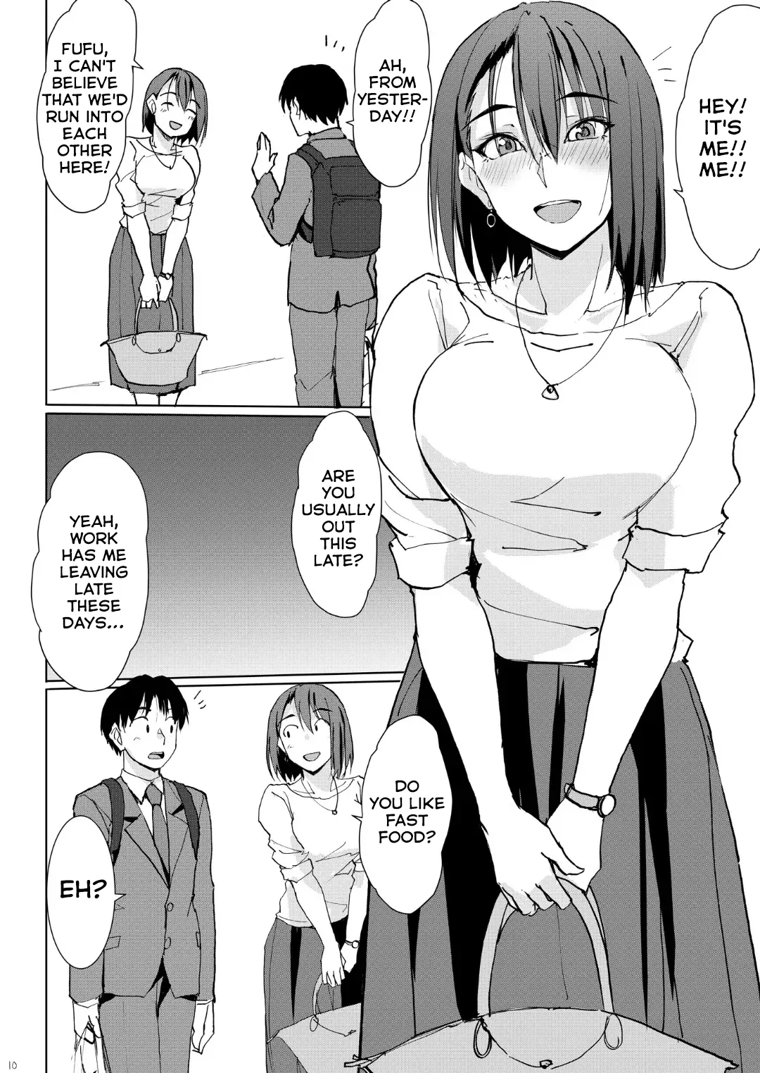 Itteki demo Osake o Nomu to H ni Nacchau Otonari no Minami-san page 9 full