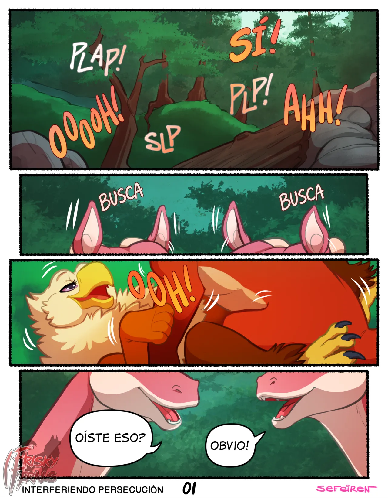 Frisky Ferals - Interfiriendo Persecución  +18 page 2 full