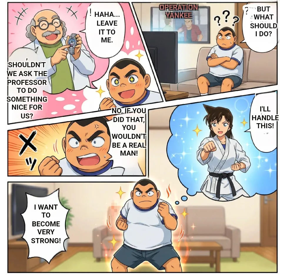 Gluttonous Kojima The White & black Doppelgänger page 2 full