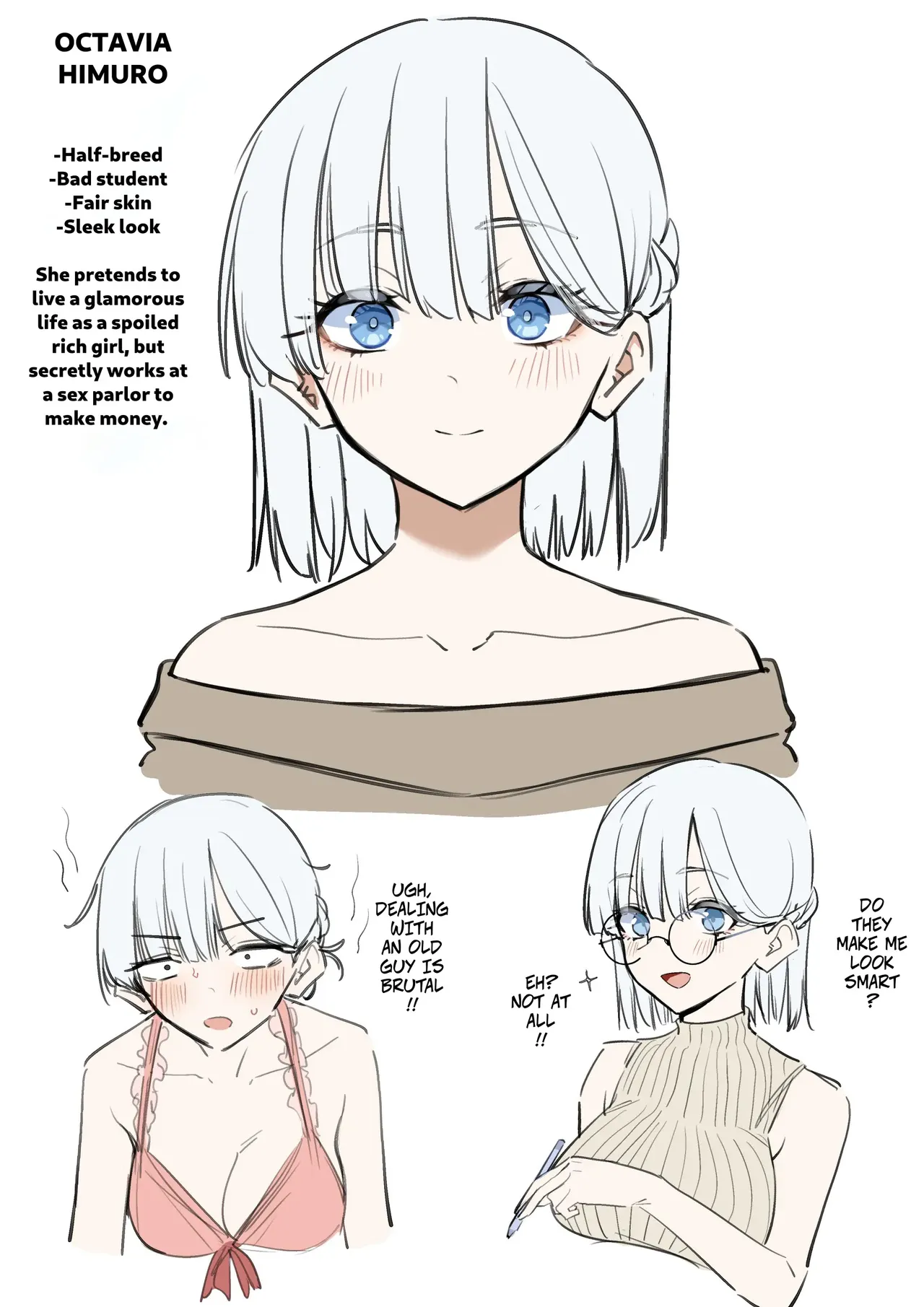A Half-Japanese Girl Working at a Sex Shop page 12 full