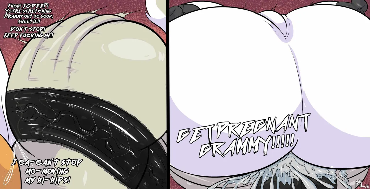 Some Fun at the Beach with....  my Grandma?! page 8 full