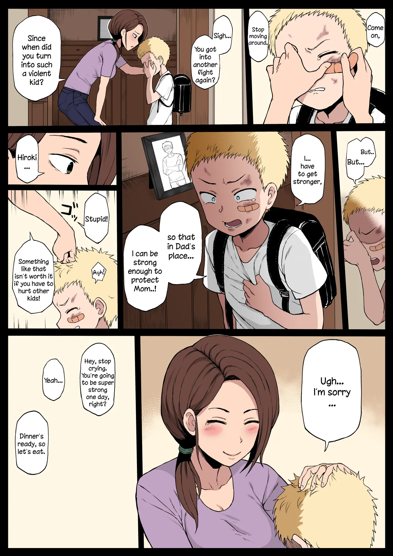 Kokujin no Tenkousei NTR ru Chapters 1-6 part 1 Plus Bonus chapter: Stolen Mother’s Breasts page 11 full