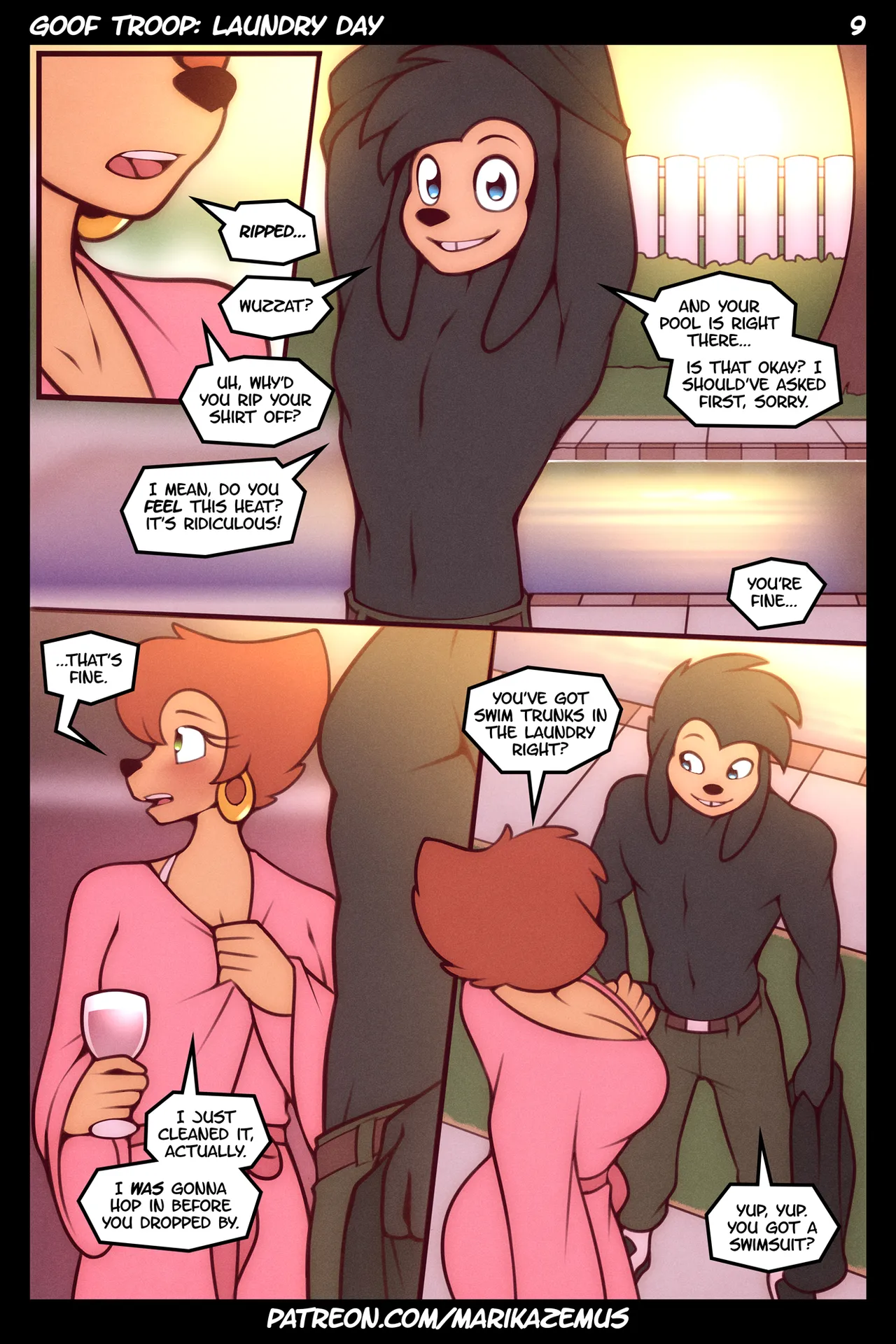 Goof Troop: Laundry Day page 10 full