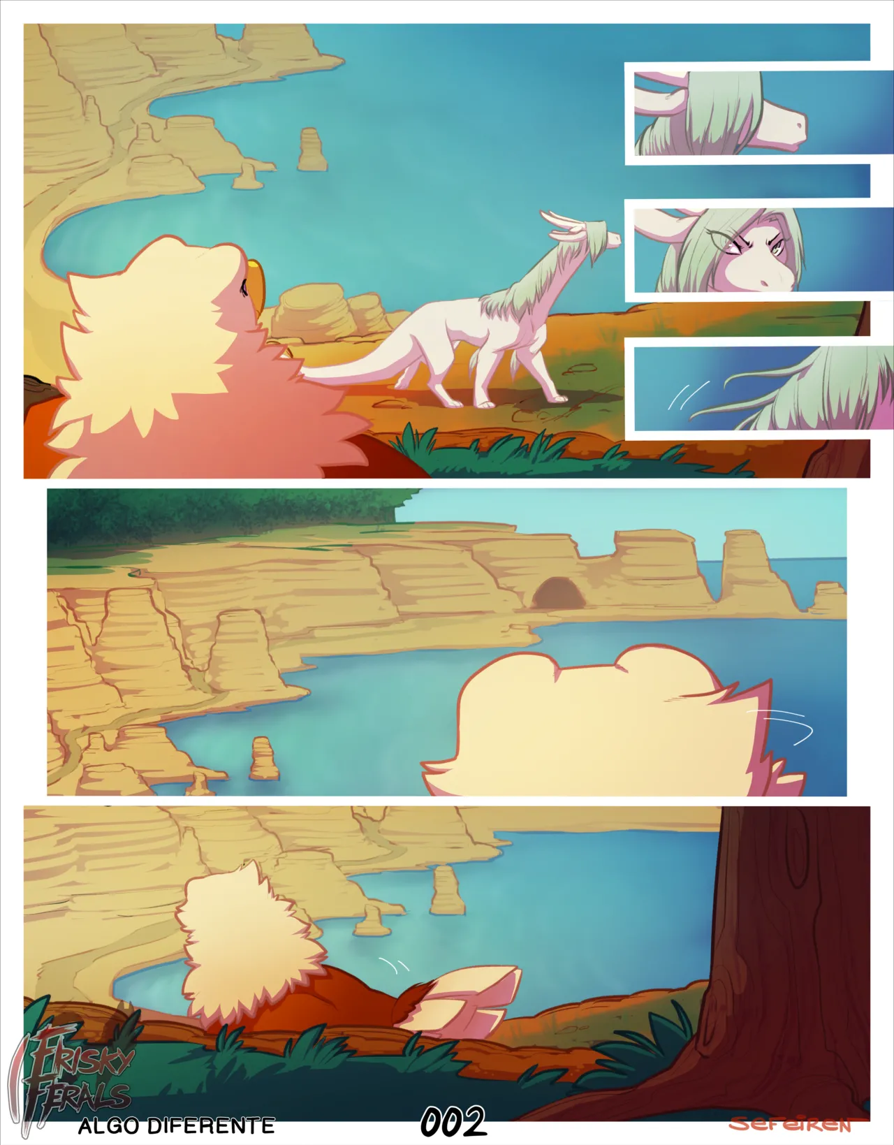 Frisky Ferals - Algo Diferente  +18 page 3 full