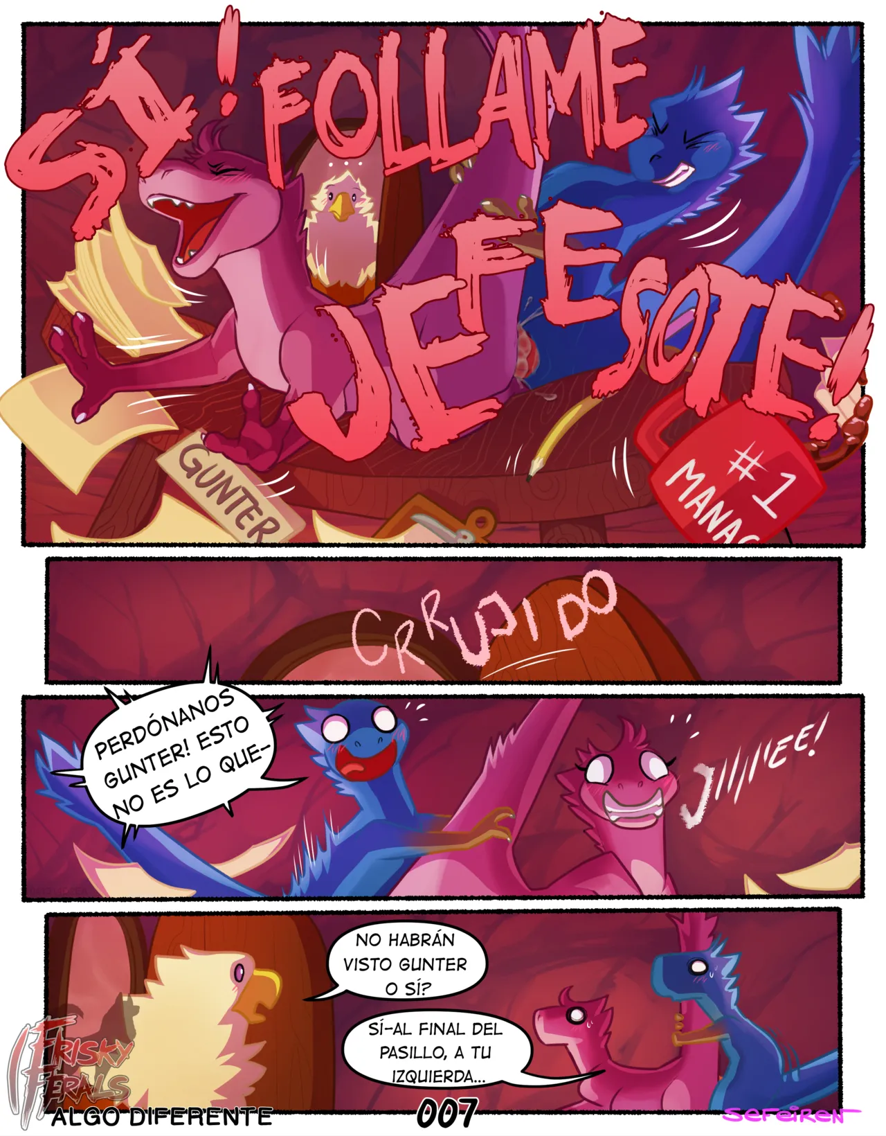 Frisky Ferals - Algo Diferente  +18 page 9 full