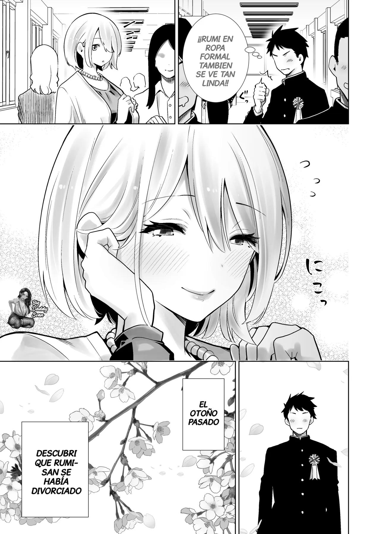 Tomodachi no Mama ga Boku no Dekachin de Ikimakutta Sotsugyoushiki｜La Historia De La Mamá De Mi Amigo Que Se Vino Con Mi Gran Polla En La Graduación page 3 full
