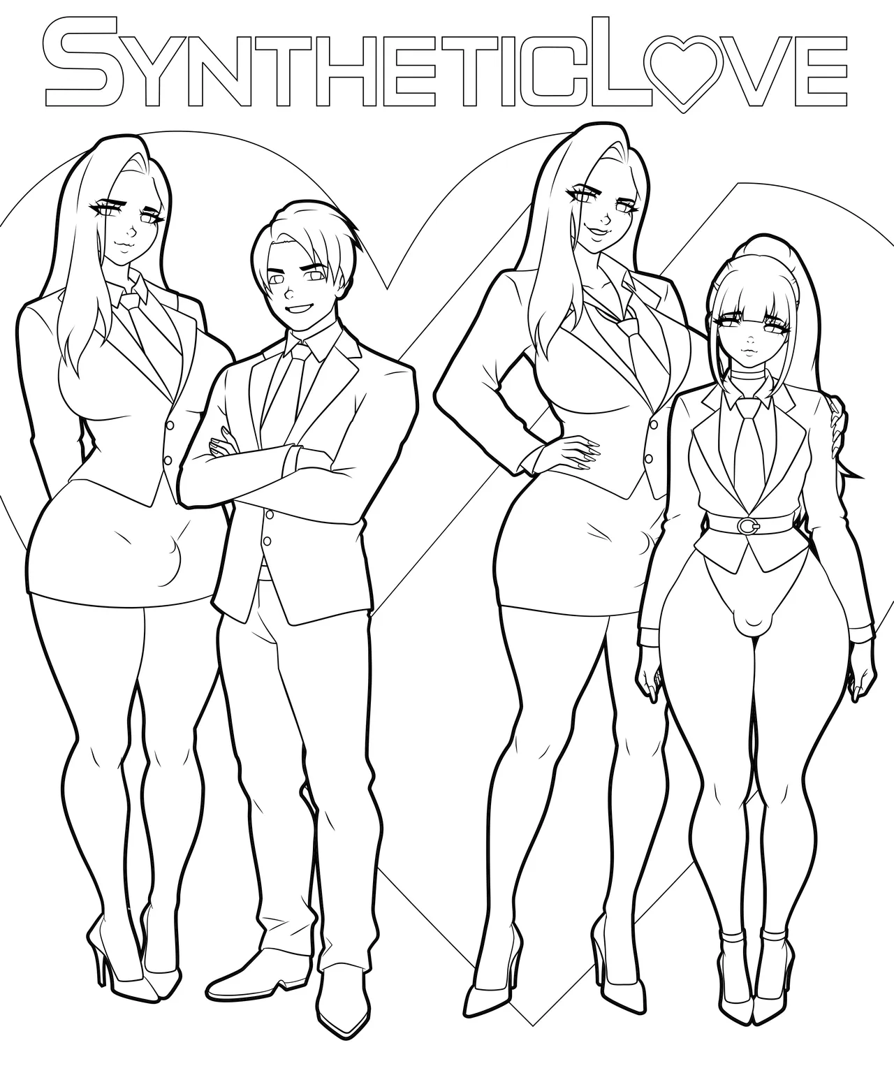 Synthetic Love 1-2 page 1 full