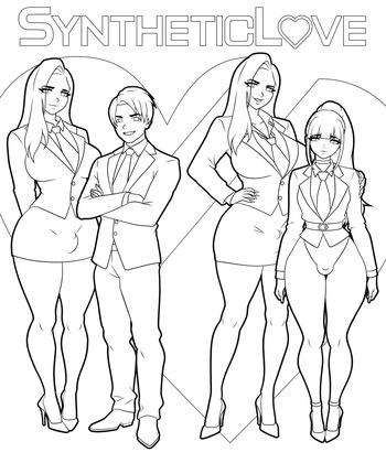 [Pink Horizons] Synthetic Love 1-2 cover
