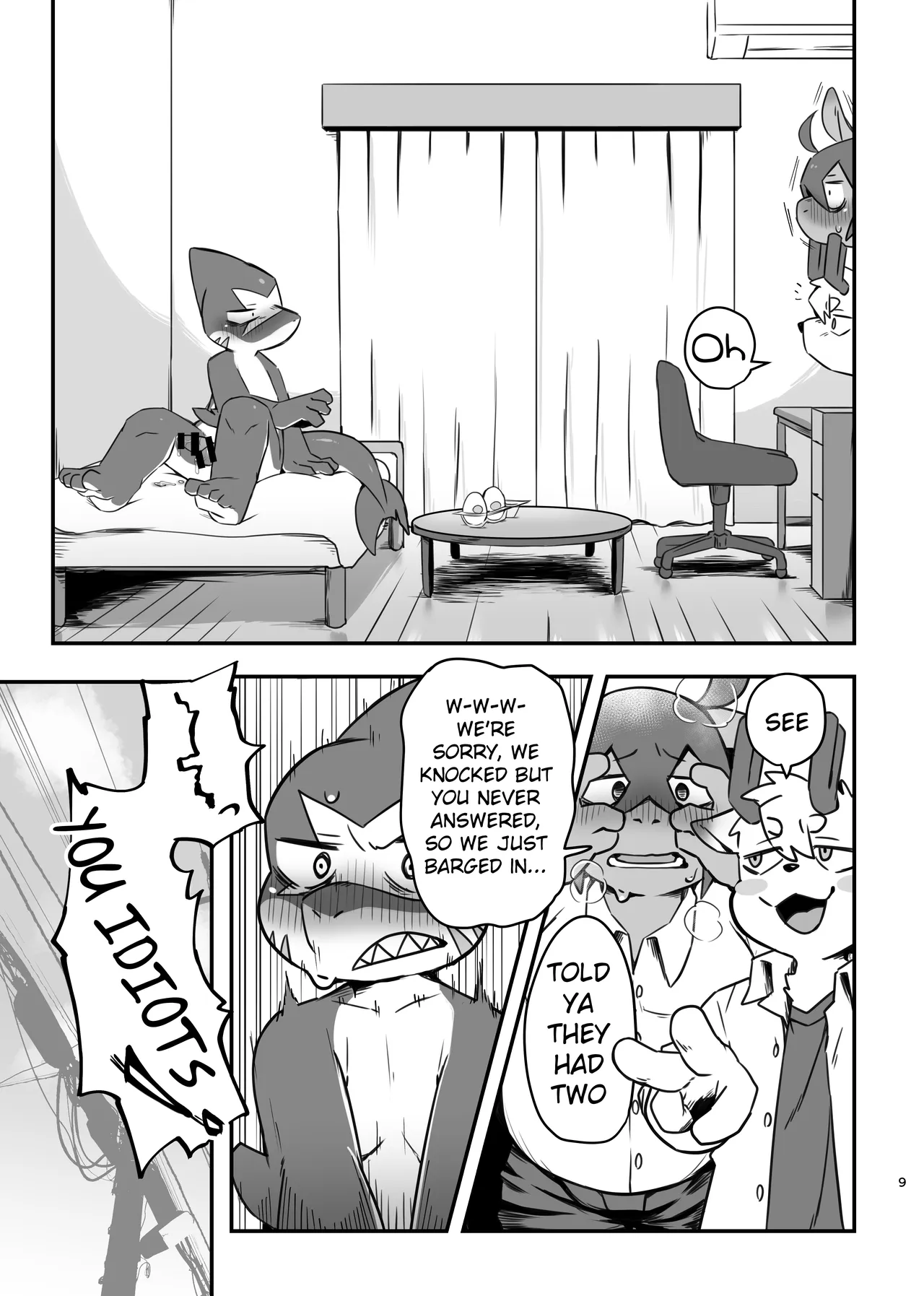 The idiot who cutdown a Sakura tree and the Idiot who Didn't cut down a Plum tree 2 page 8 full