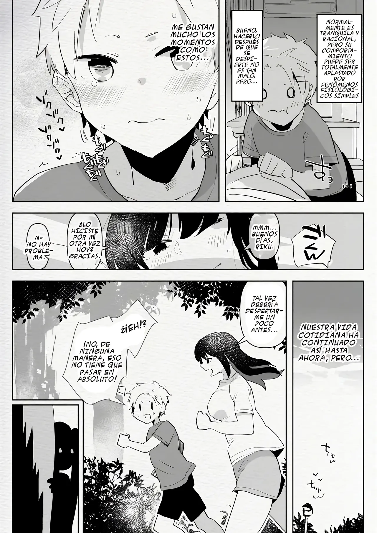 Futanari Osananajimi to Ore to Futanari Ojou-sama｜Mi Amiga de la Infancia Futanari, Yo y La Noble Señorita Futanari page 10 full