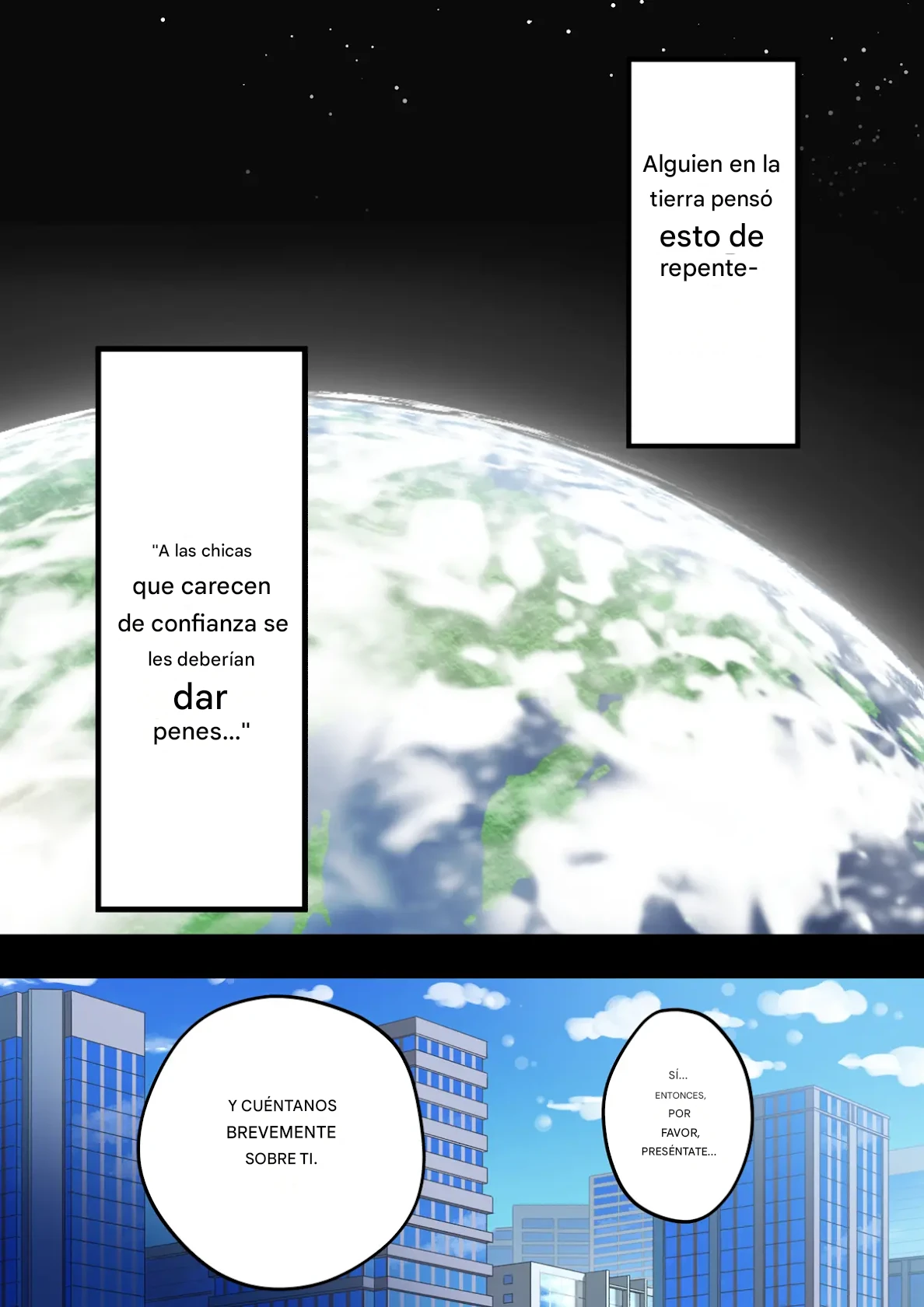 Koutensei Futanari Shuukatsusei ga Chinpo wo Ikashite Kigyou suru Hanashi Español page 2 full