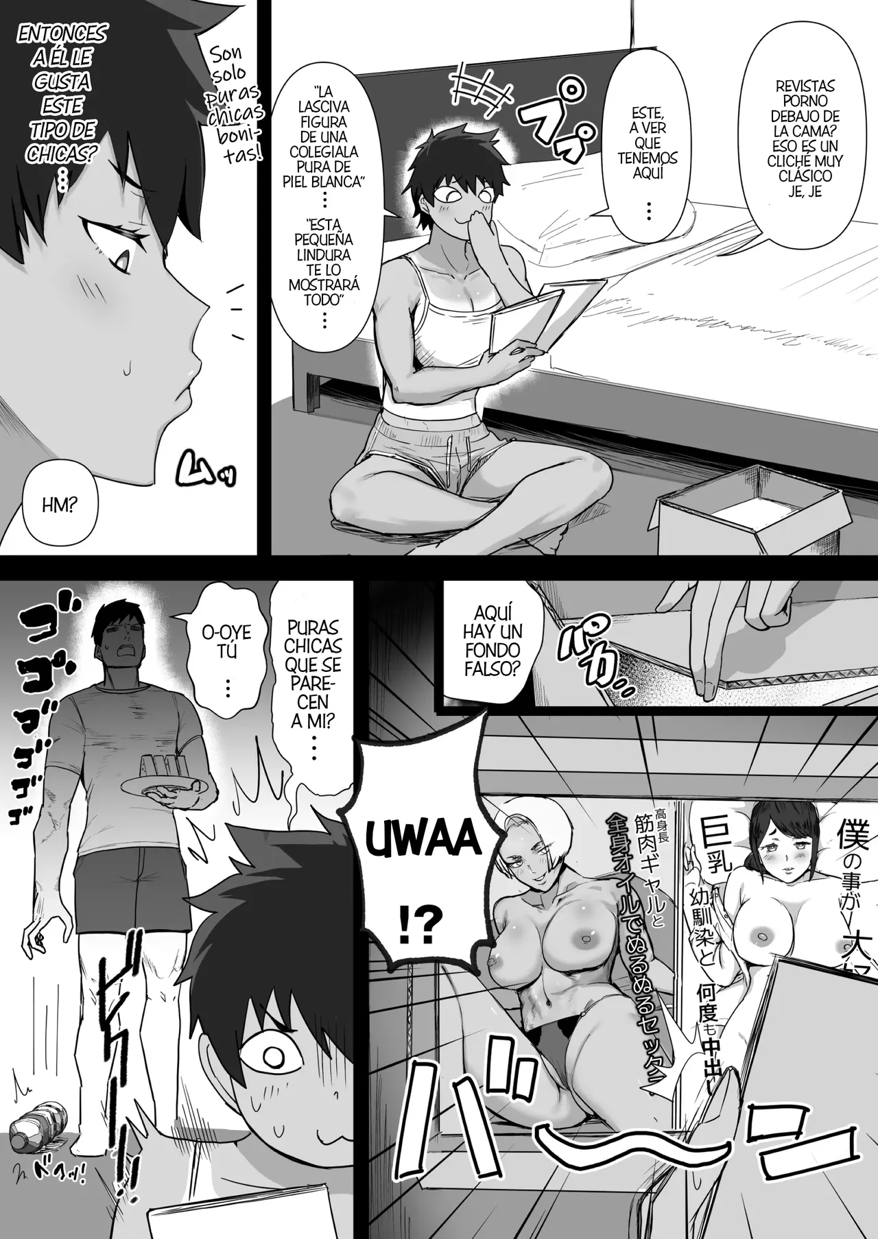 Boish de Takashinchou na Kasshoku Oreko-domo to Ase-mure Icharabu Ecchi Shimakuru Hon | Teniendo un monton de sexo sudoroso y apasionado con mi enorme, bronceada y marimacha amiga de la infancia page 5 full