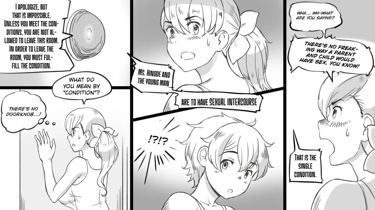 Mama to Shinai to Derarenai Heya  | The Room I Can't Escape Unless I Do It With Mommy page 9 full