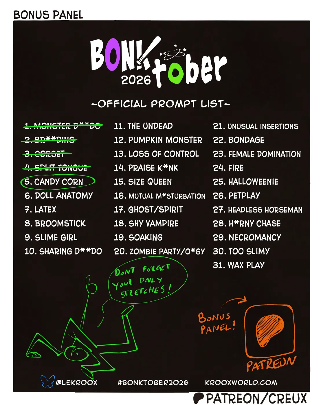 Bex & Keit - BONKtober 2026 page 10 full