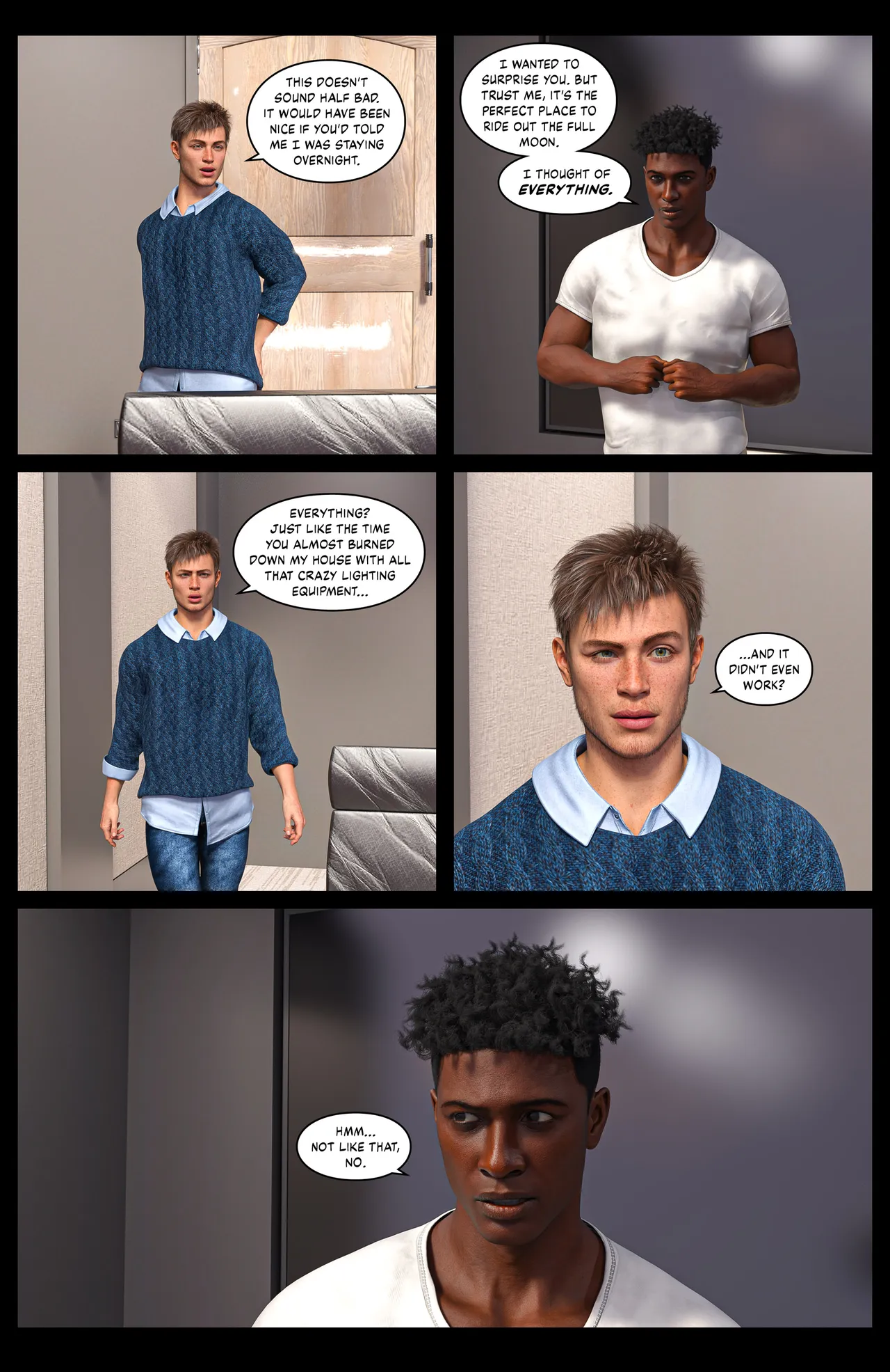 Werewoman: Full Moon #6 page 8 full