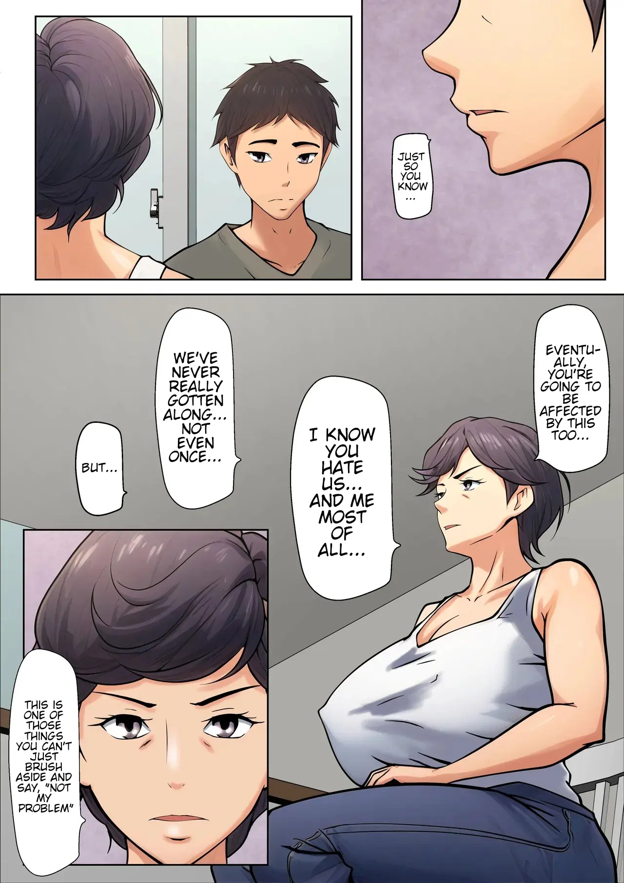 I guess I have no choice but to have sex with my mom. page 11 full