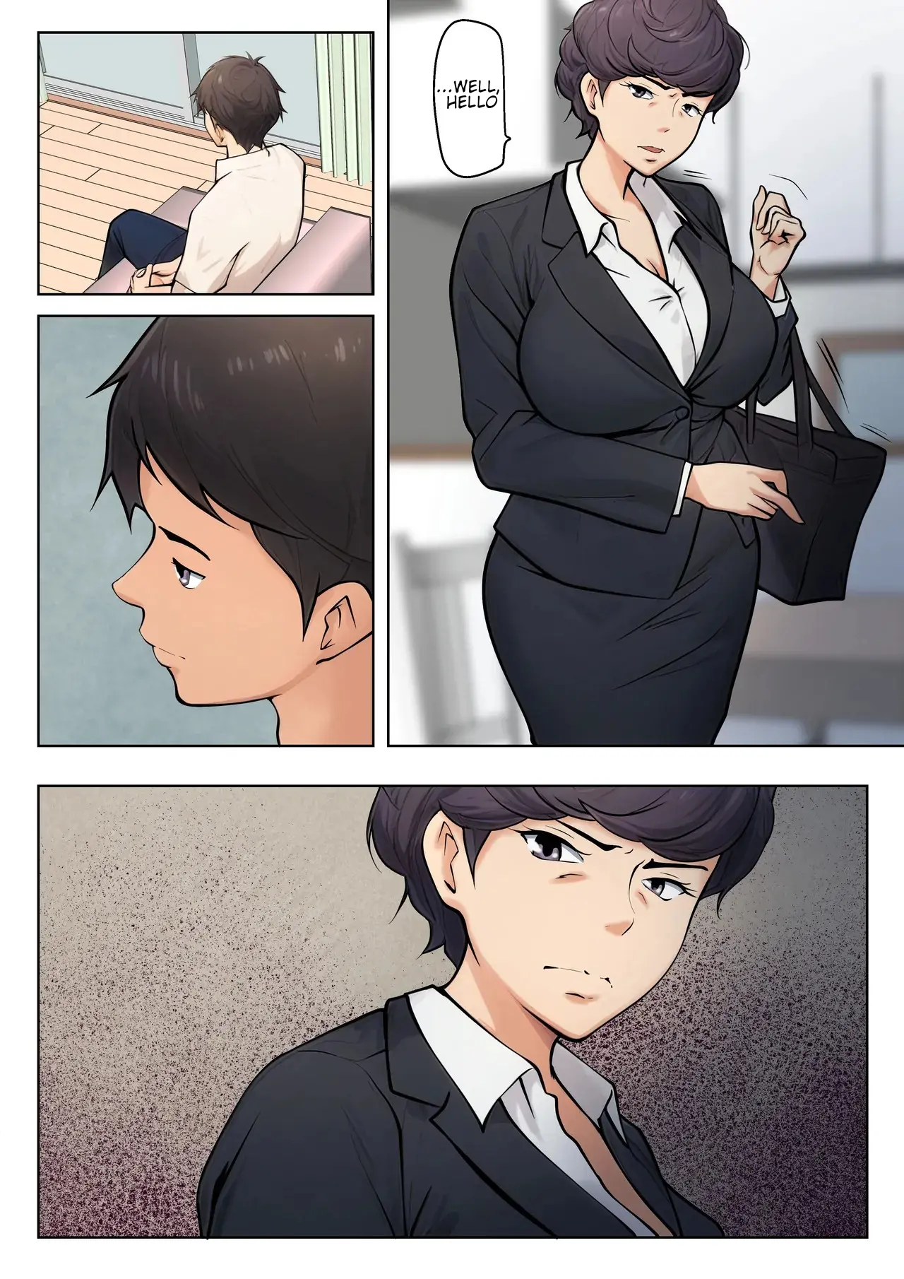 I guess I have no choice but to have sex with my mom. page 4 full
