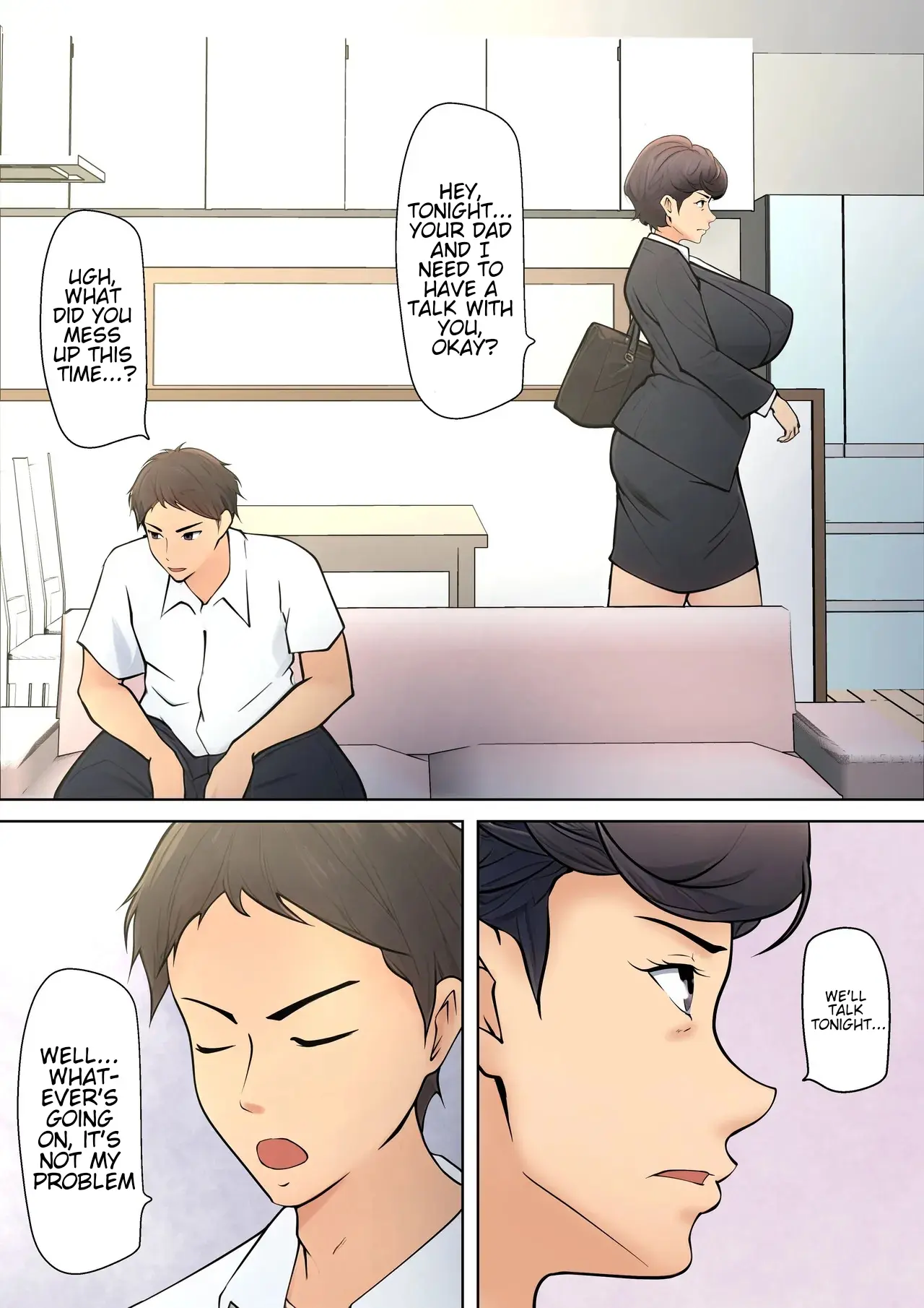 I guess I have no choice but to have sex with my mom. page 7 full