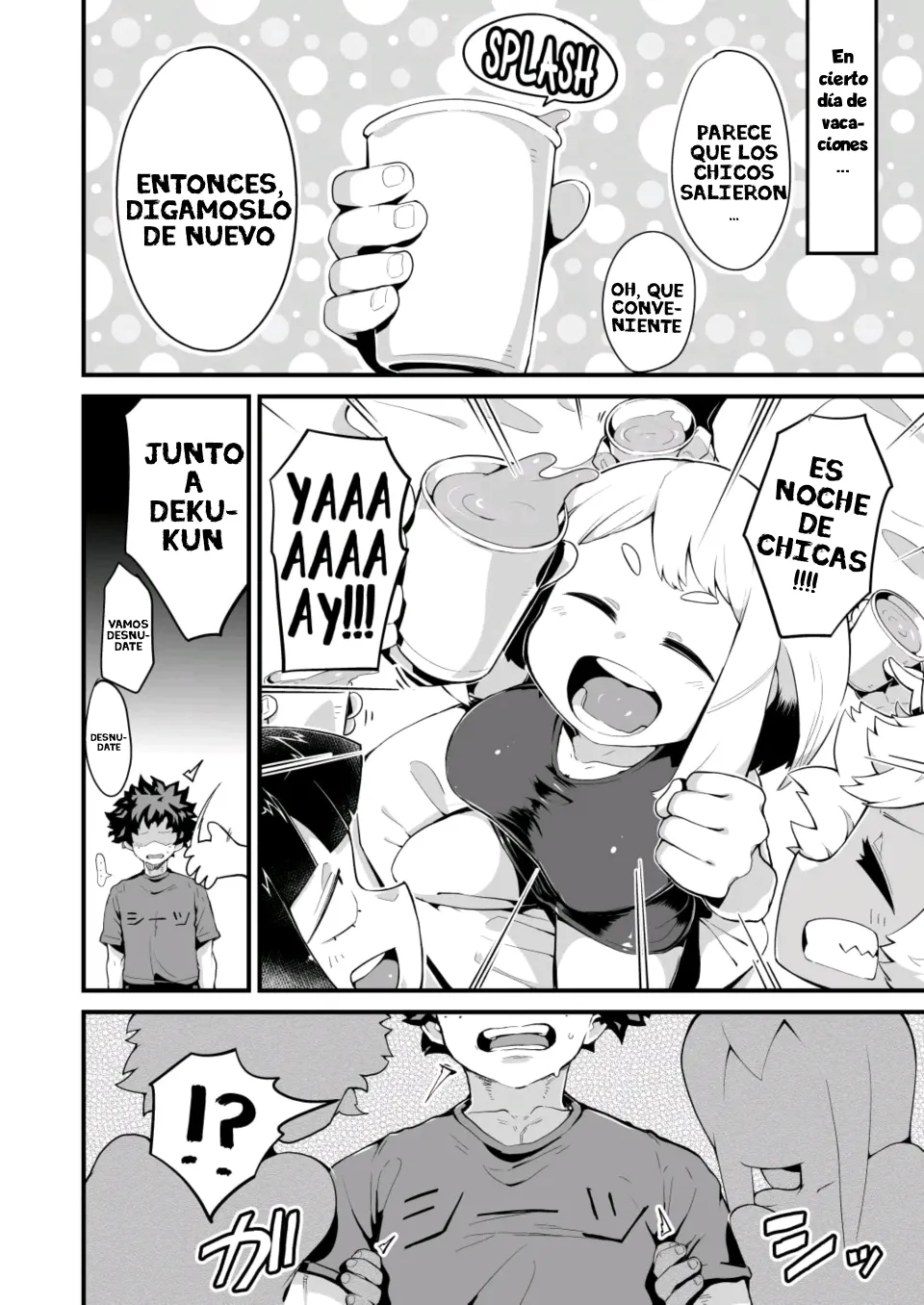 Boku to Nottori Villain Nakademia Vol. 4｜Mi Cuerpo Ha Sido Poseido por un Villano Pervertido Vol. 4 page 3 full