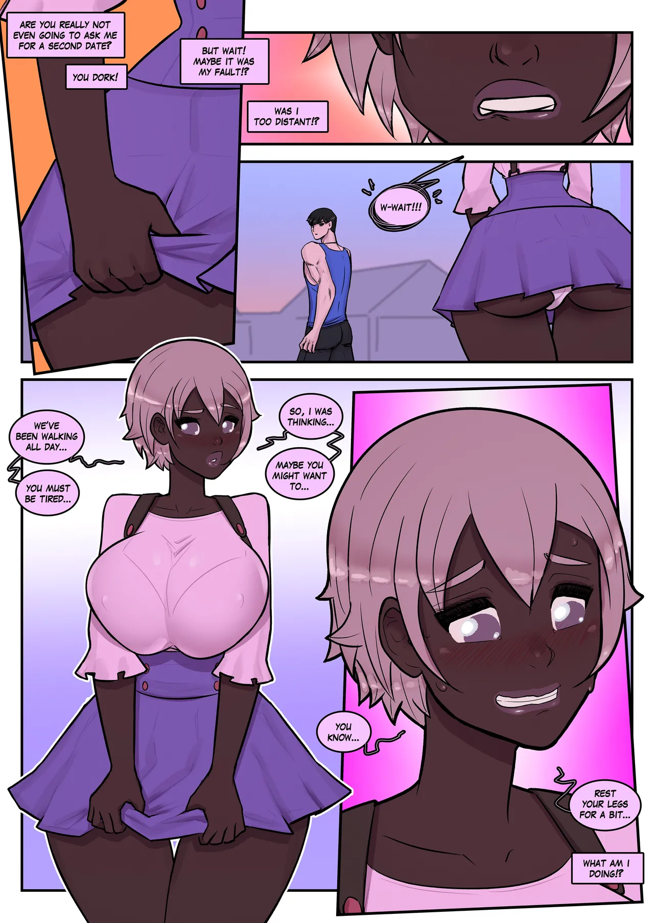 The Wish that turned me into my best friend's Girlfriend page 12 full