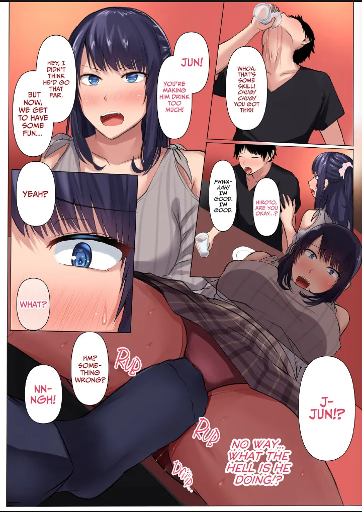 My Childhood Sweetheart Was Ensnared By An Upperclassman's Huge Cock. Chapter 2 page 12 full
