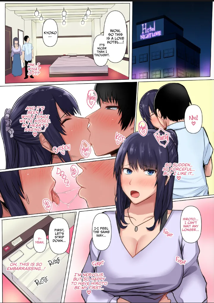 My Childhood Sweetheart Was Ensnared By An Upperclassman's Huge Cock. Chapter 2 page 8 full